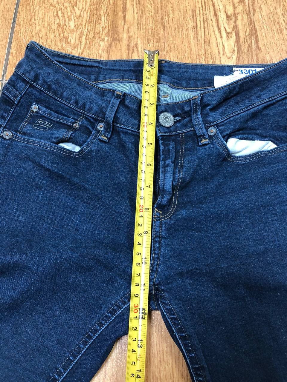 G-Star Crazy Crash Dirty Faded Jean Size US 29 - 19 Thumbnail