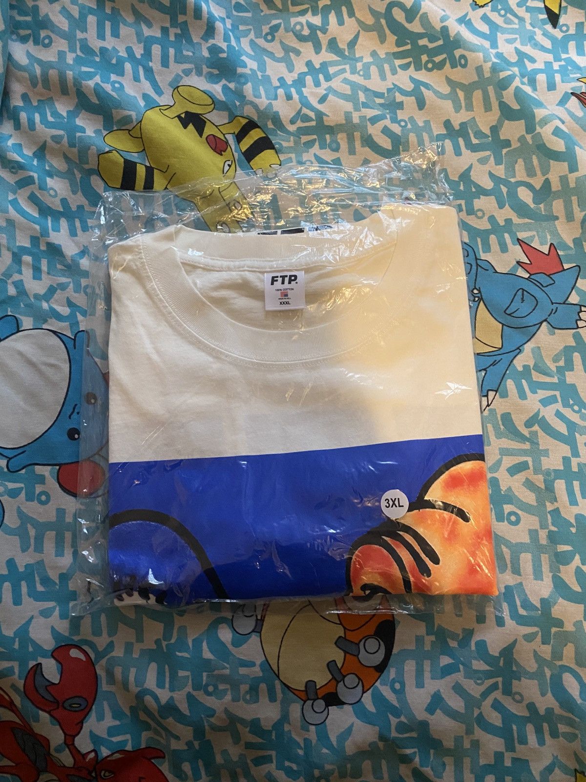 Fuck The Population FTP + SLAWN DOG TEE - WHITE - 3XL Size US XXL / EU 58 / 5 - 5 Thumbnail
