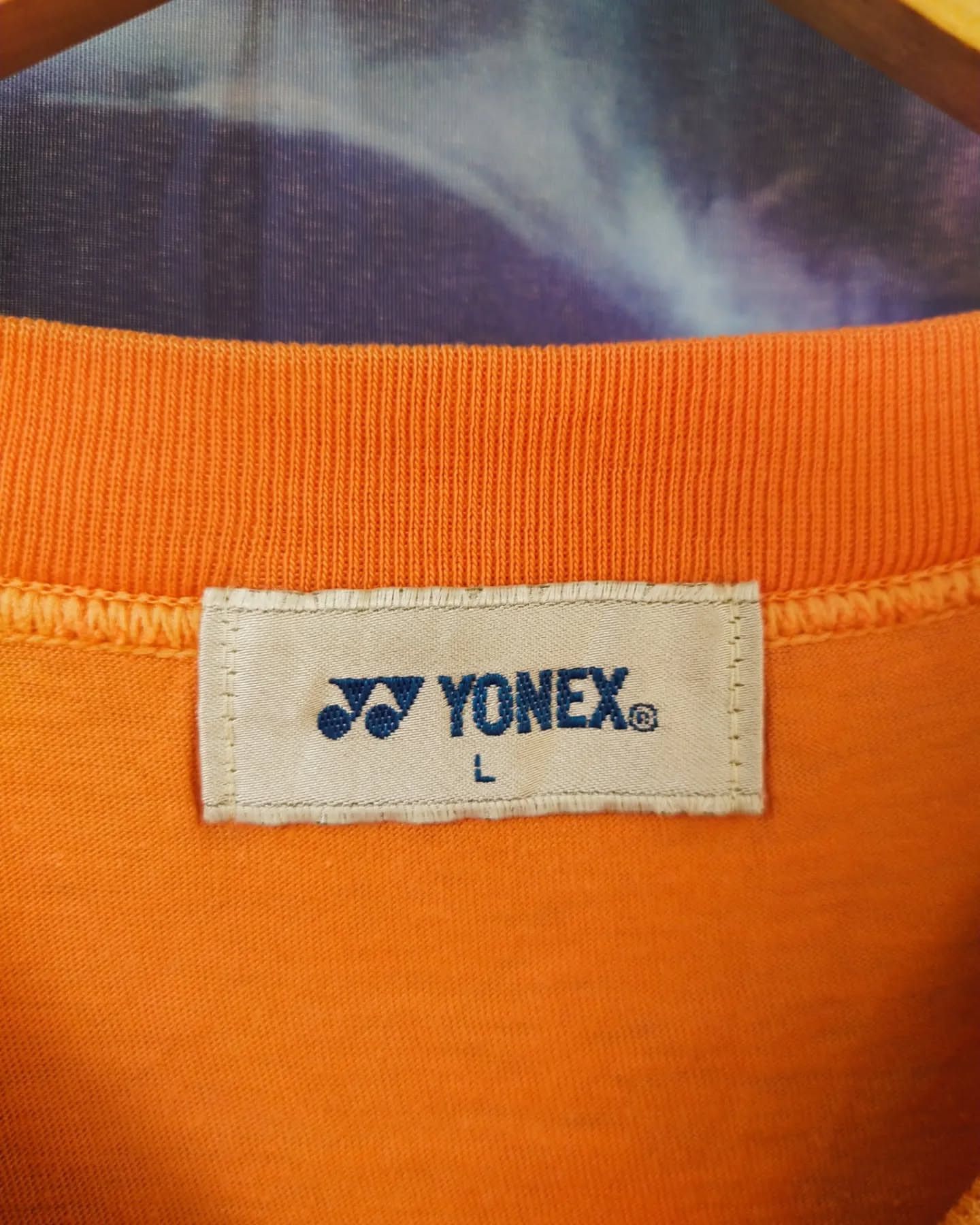 Vintage Vintage Yonex Open Japan 2004 Badminton Orange Tee Size US L / EU 52-54 / 3 - 4 Thumbnail