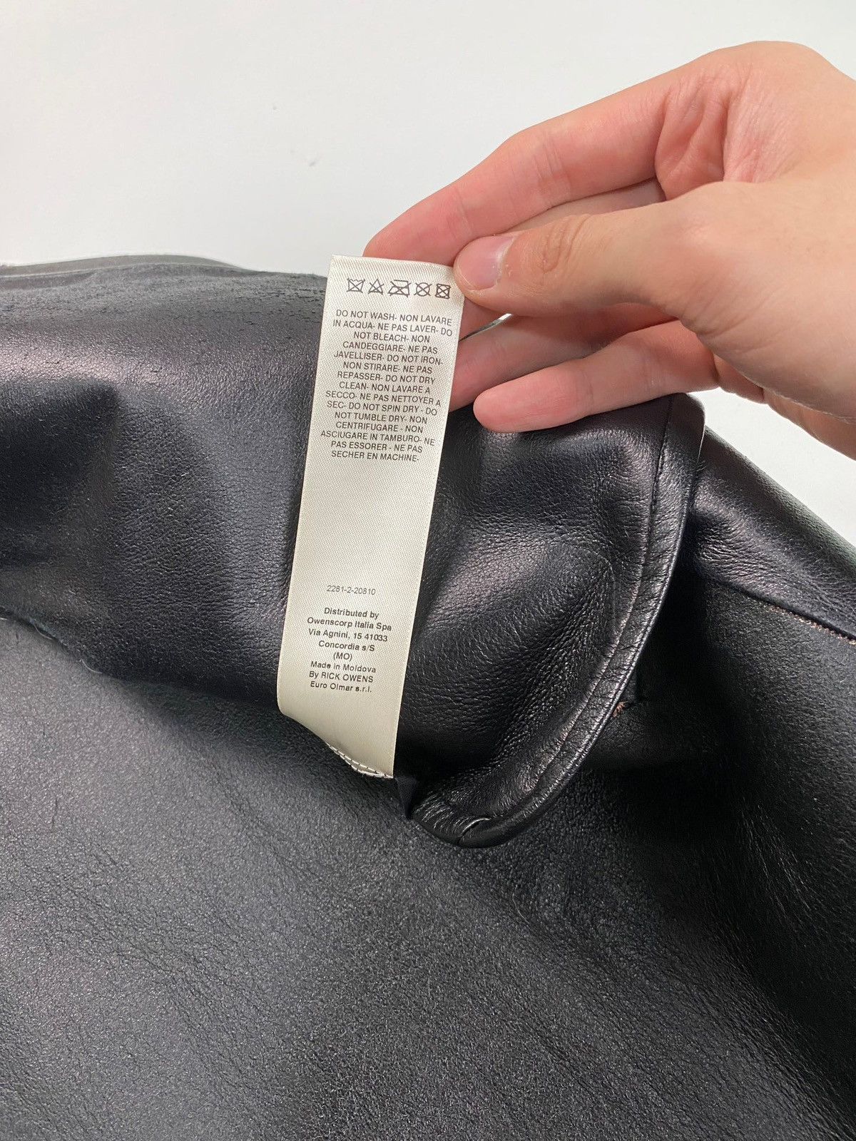 Rick Owens RICK OWENS AW22 PONYHAIR GIMP VEST SZ:48 Size US M / EU 48-50 / 2 - 10 Thumbnail