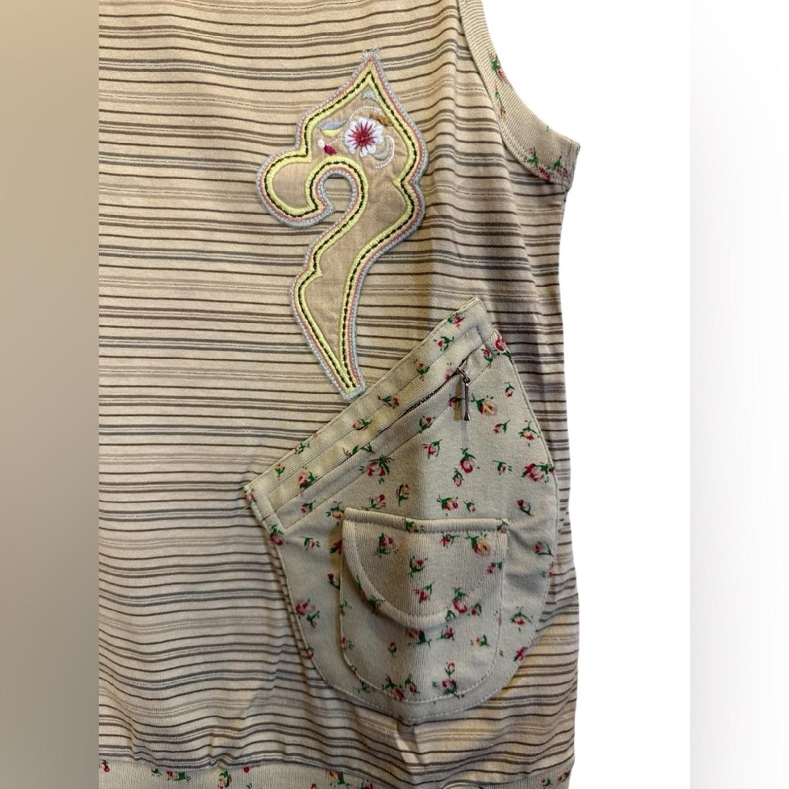 Custo Barcelona Custo Barcelona Y2K Inspired Cottagecore Tank Top sz S Size S / US 4 / IT 40 - 4 Thumbnail