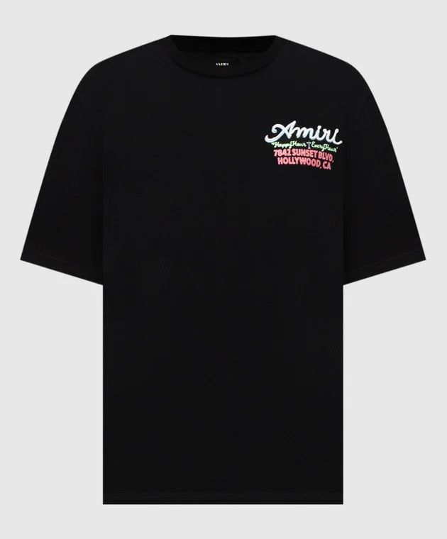 Amiri o1h1sh11225 Neon Lights Tee in Black Size US XL / EU 56 / 4 - 1 Thumbnail