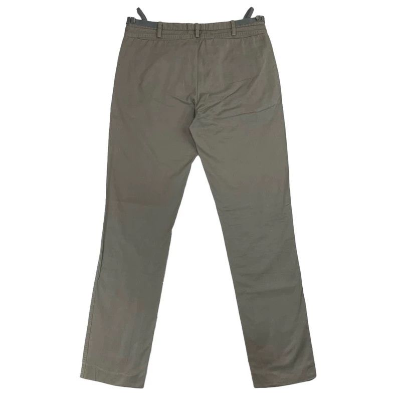 Helmut Lang HELMUT LANG size48 Double front pocket trousers sewn by han Size US 32 / EU 48 - 2 Thumbnail