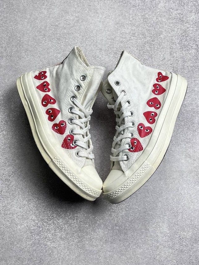 Comme des Garcons Vintage CDG Converse Comme Des Garcons Chuck Taylor Sneakers Size US 7 / EU 40 - 1 Thumbnail