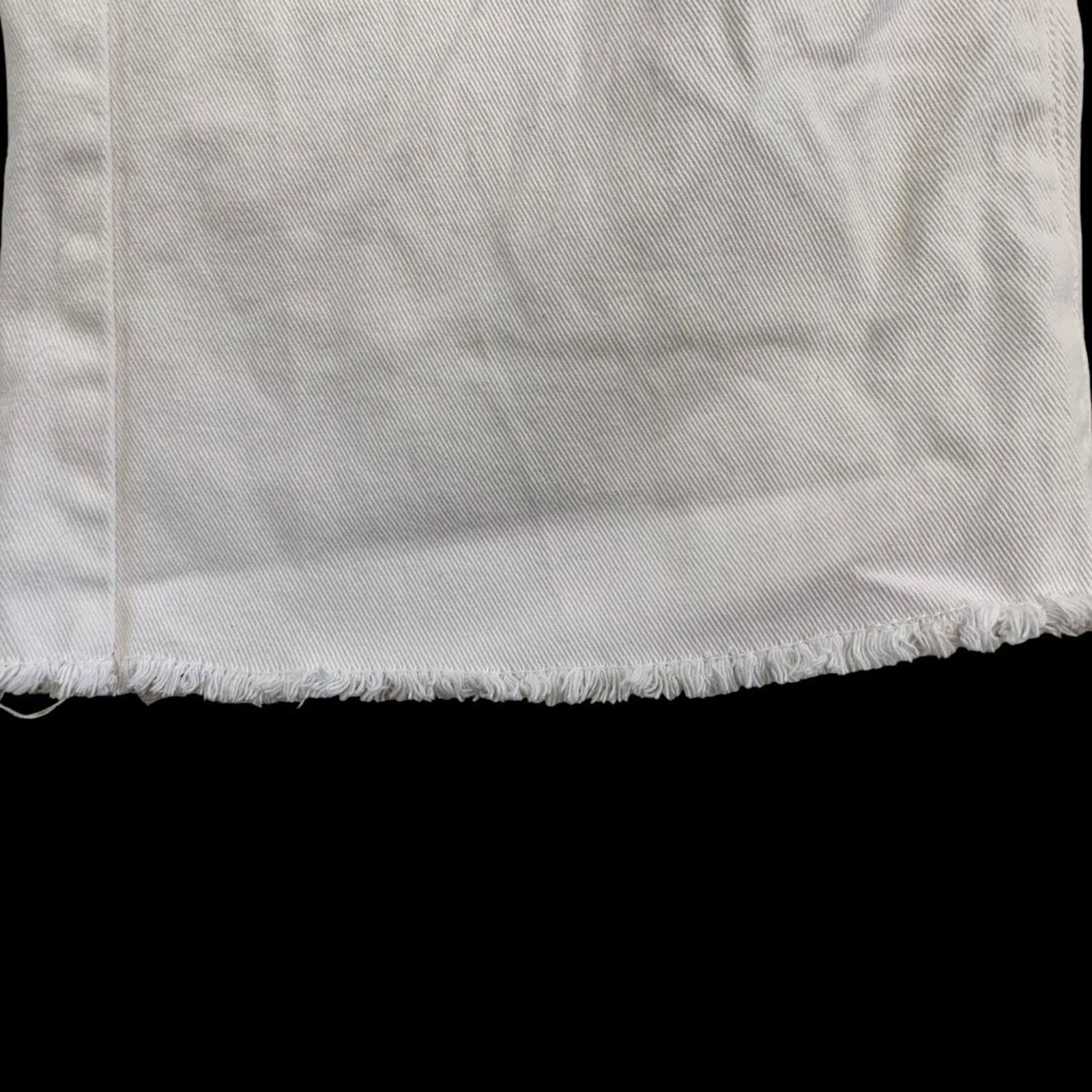 Forever 21 Forever 21 Women's Sz 25 Jeans White Hi-Waist Wide Leg crop Size 25" / US 0 / IT 36 - 5 Thumbnail