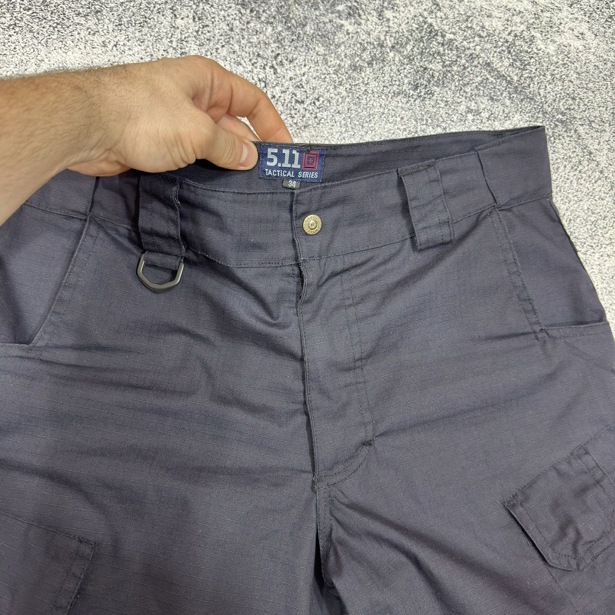 5.11 5.11 Tactical Dark Navy Ripstop Cargo Pants 34 size Size US 34 / EU 50 - 4 Thumbnail