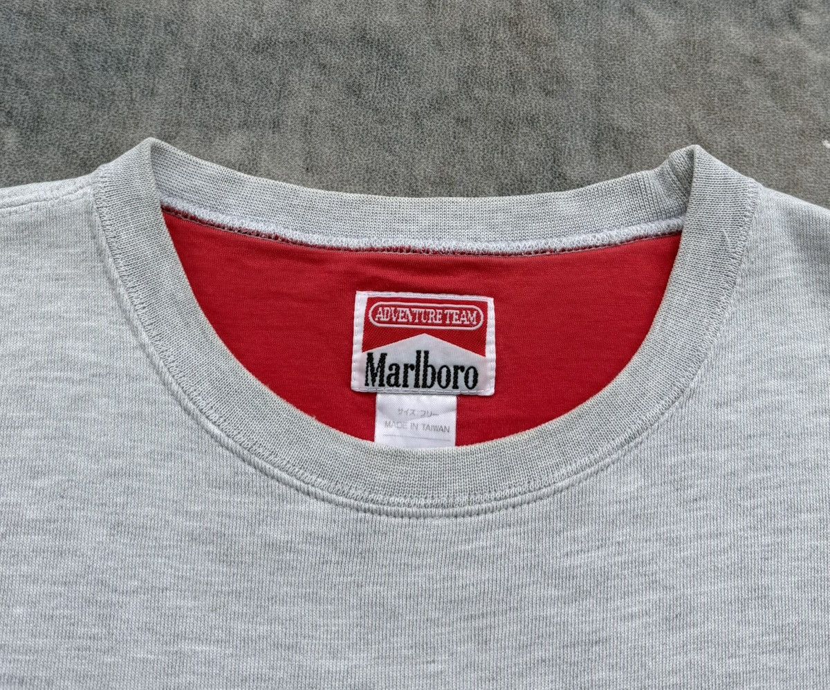 Marlboro Marlboro Adventure Team Crewneck Sweatshirt Grey Embroidery Size US L / EU 52-54 / 3 - 11 Thumbnail