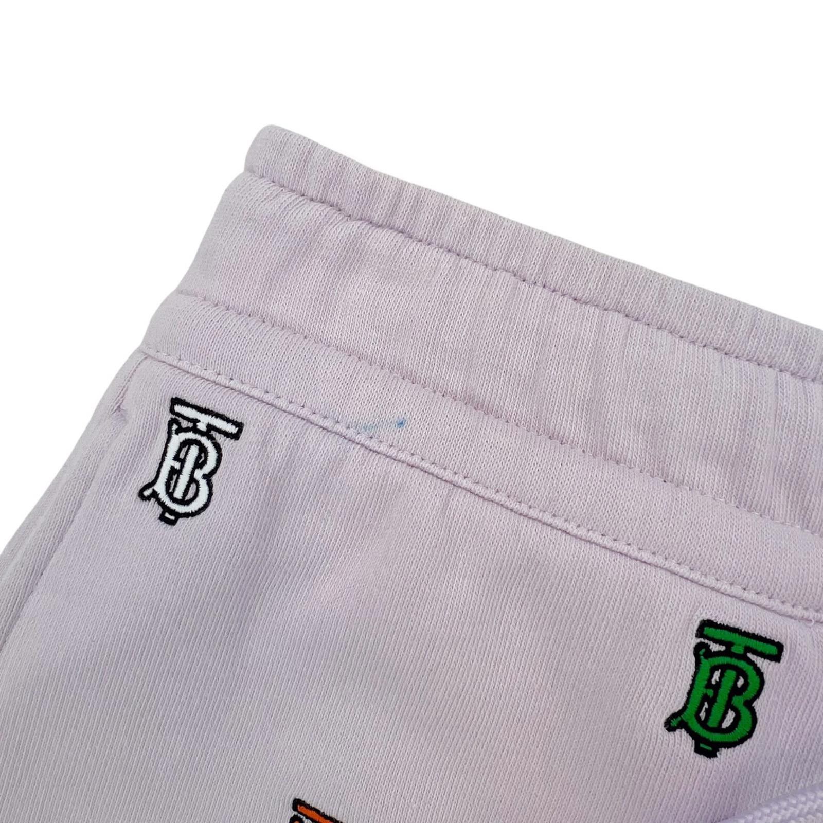 Burberry Burberry Monogram Embroidered Pink Shorts Size US 32 / EU 48 - 3 Thumbnail