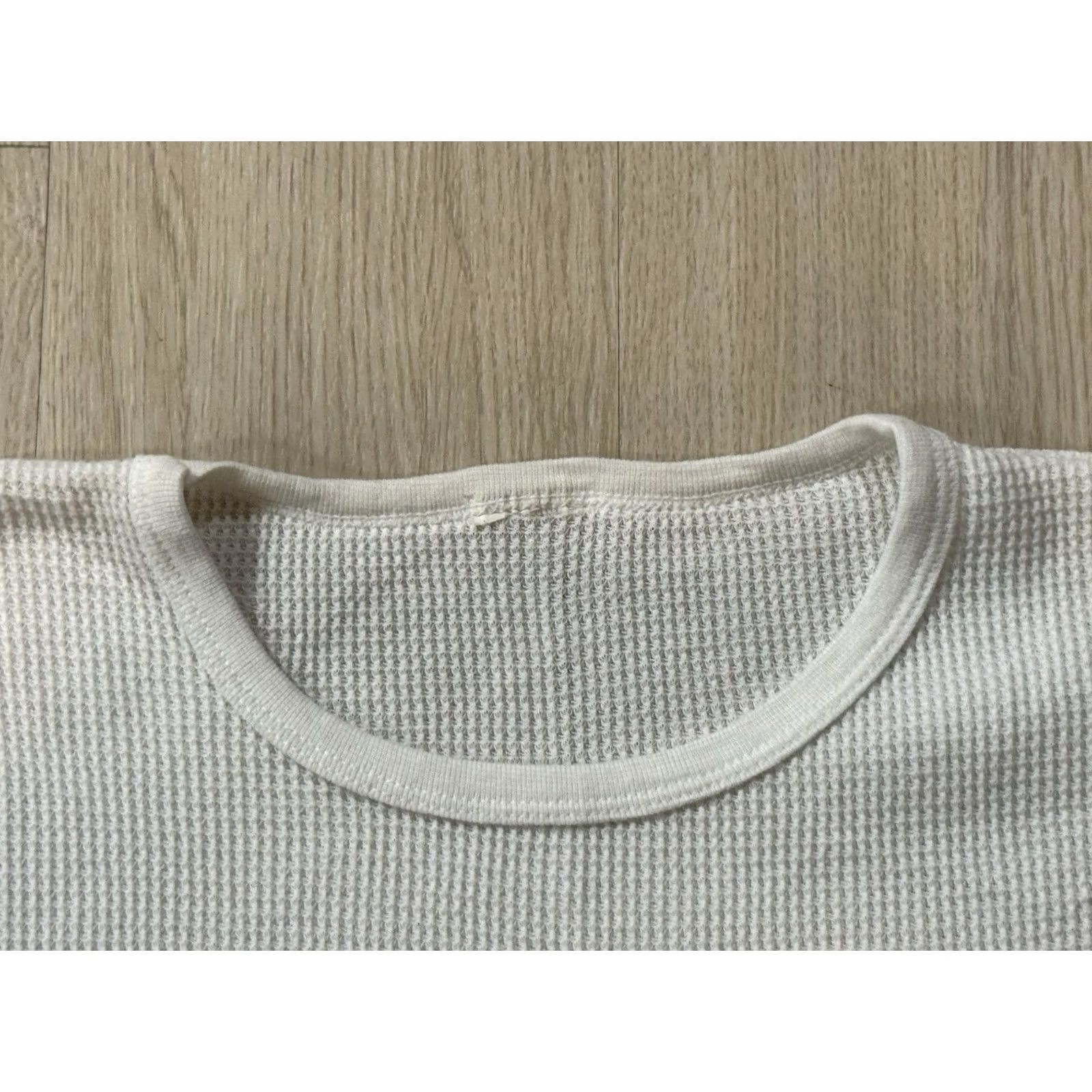 Vintage VINTAGE Zig Zag Rolling Papers Thermal Longsleeve Shirt Small Cheech Chong Mens 1970s USA 70s Hipster Art College Logo Knit Cotton White Heat Size US S / EU 44-46 / 1 - 4 Thumbnail