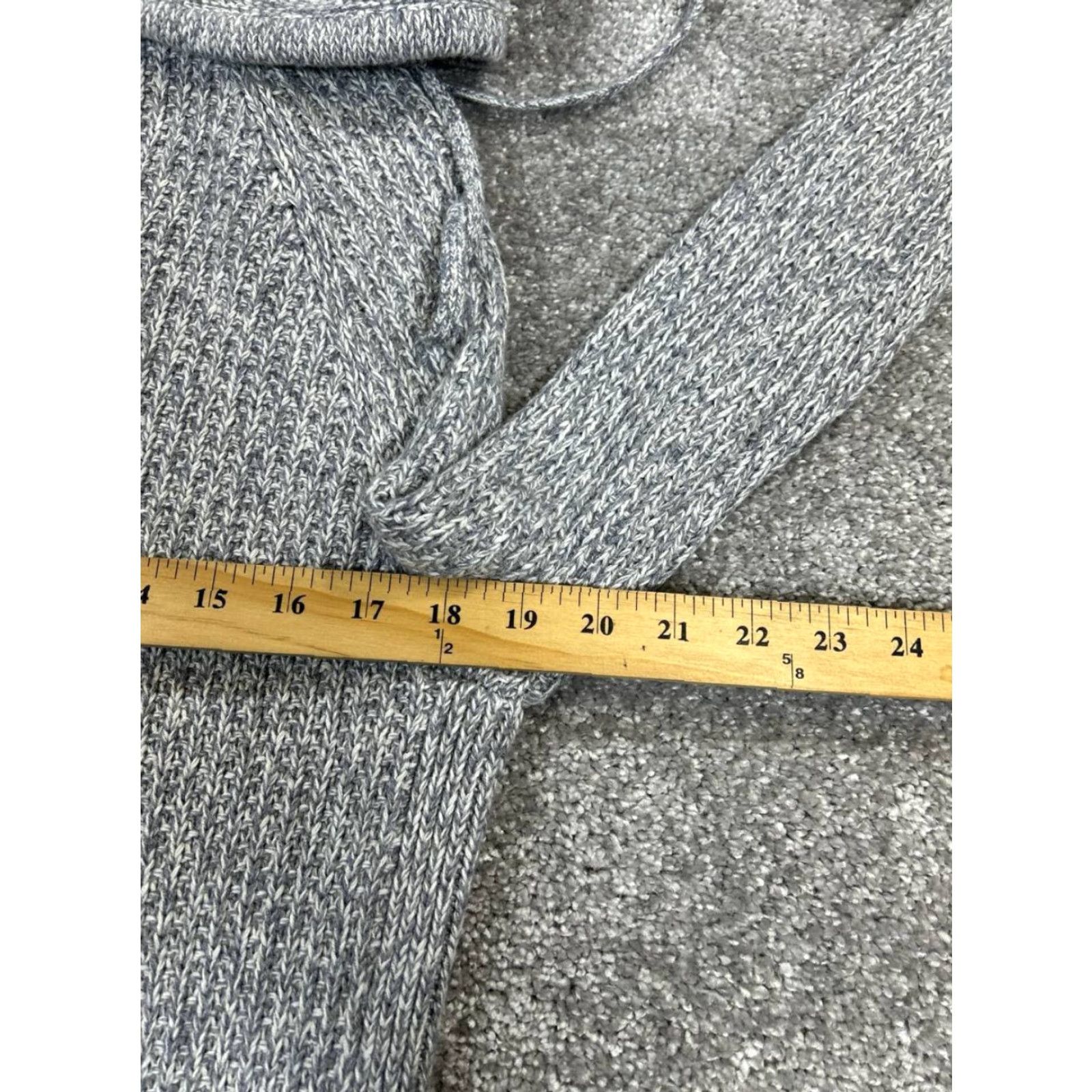 Athleta Athleta Womens Sweater Xxs Gray Knit Turtleneck Size XXS / US 00 / IT 34 - 6 Thumbnail