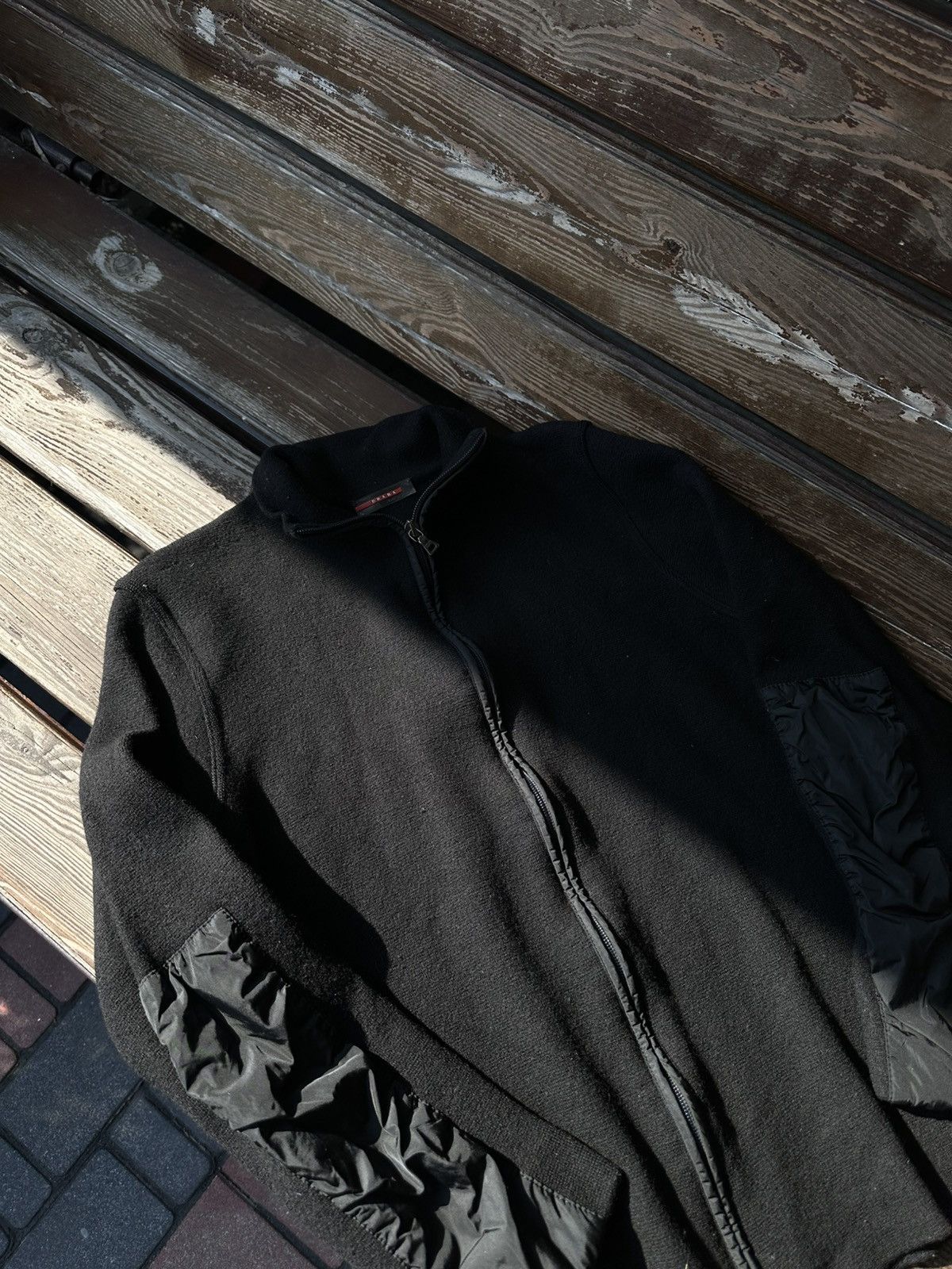 Prada Prada Sport Zip Up Fleece Neylon Jacket Size US S / EU 44-46 / 1 - 3 Thumbnail