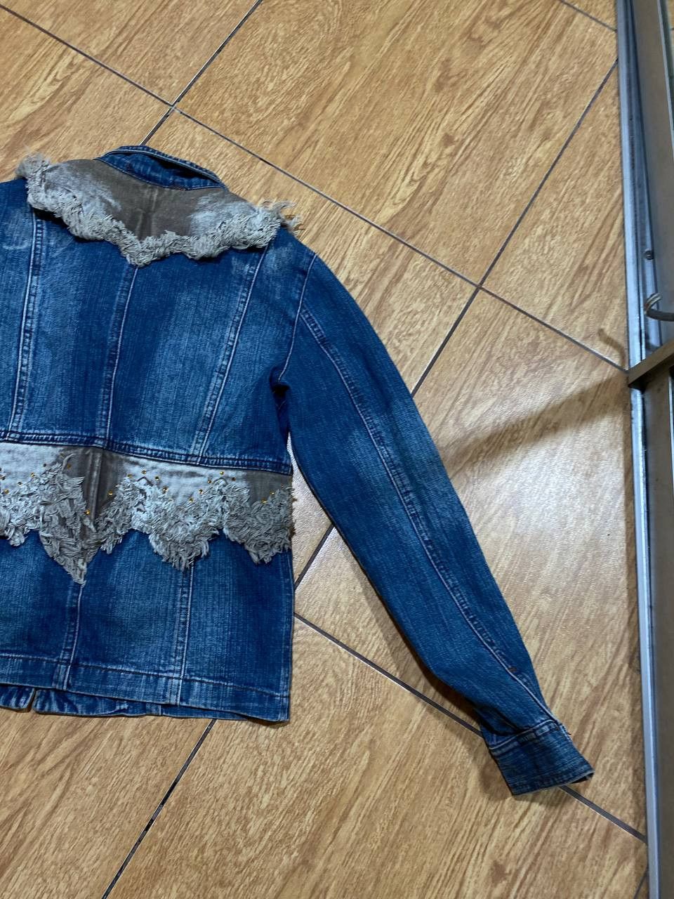 Dolce & Gabbana Ladies Embellished Handmade Denim Jean Jacket Size M / US 6-8 / IT 42-44 - 11 Thumbnail
