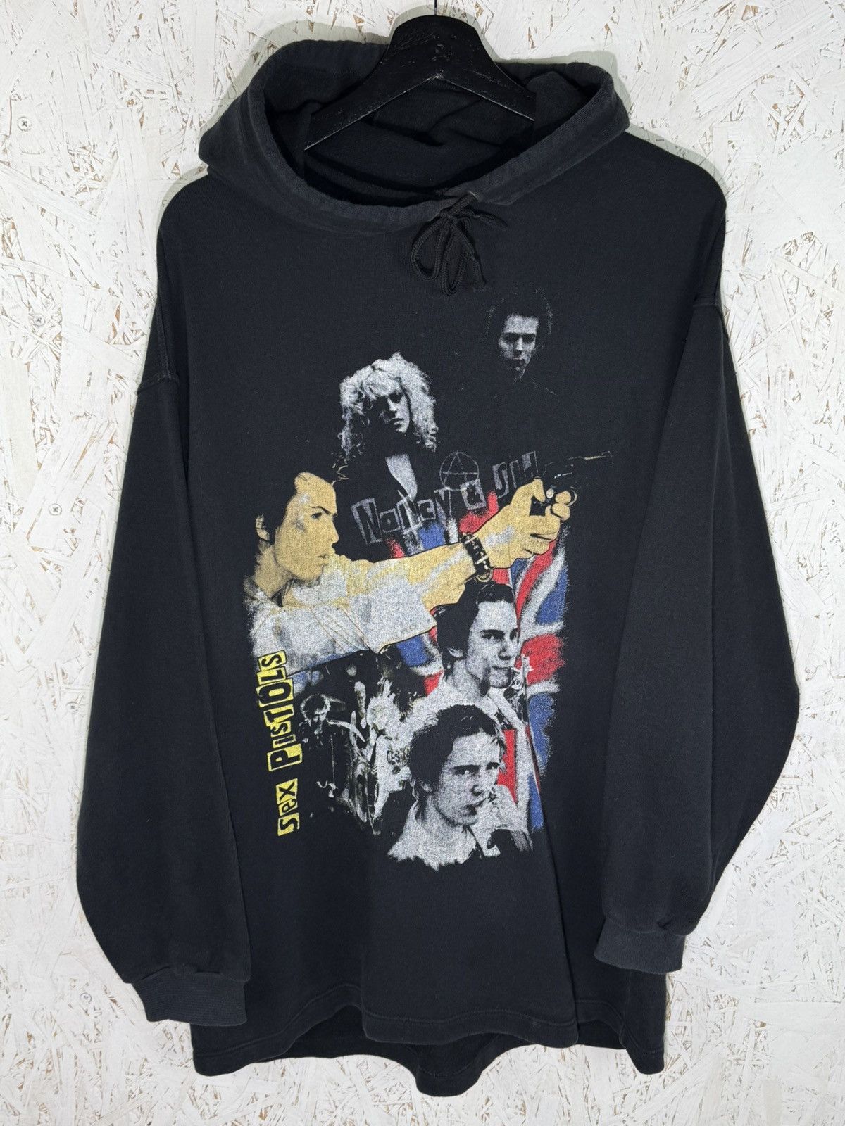 Band Tees Vintage Sex Pistols Sid Vicious Punk Rock Band Hoodie Black Size US XL / EU 56 / 4 - 1 Thumbnail