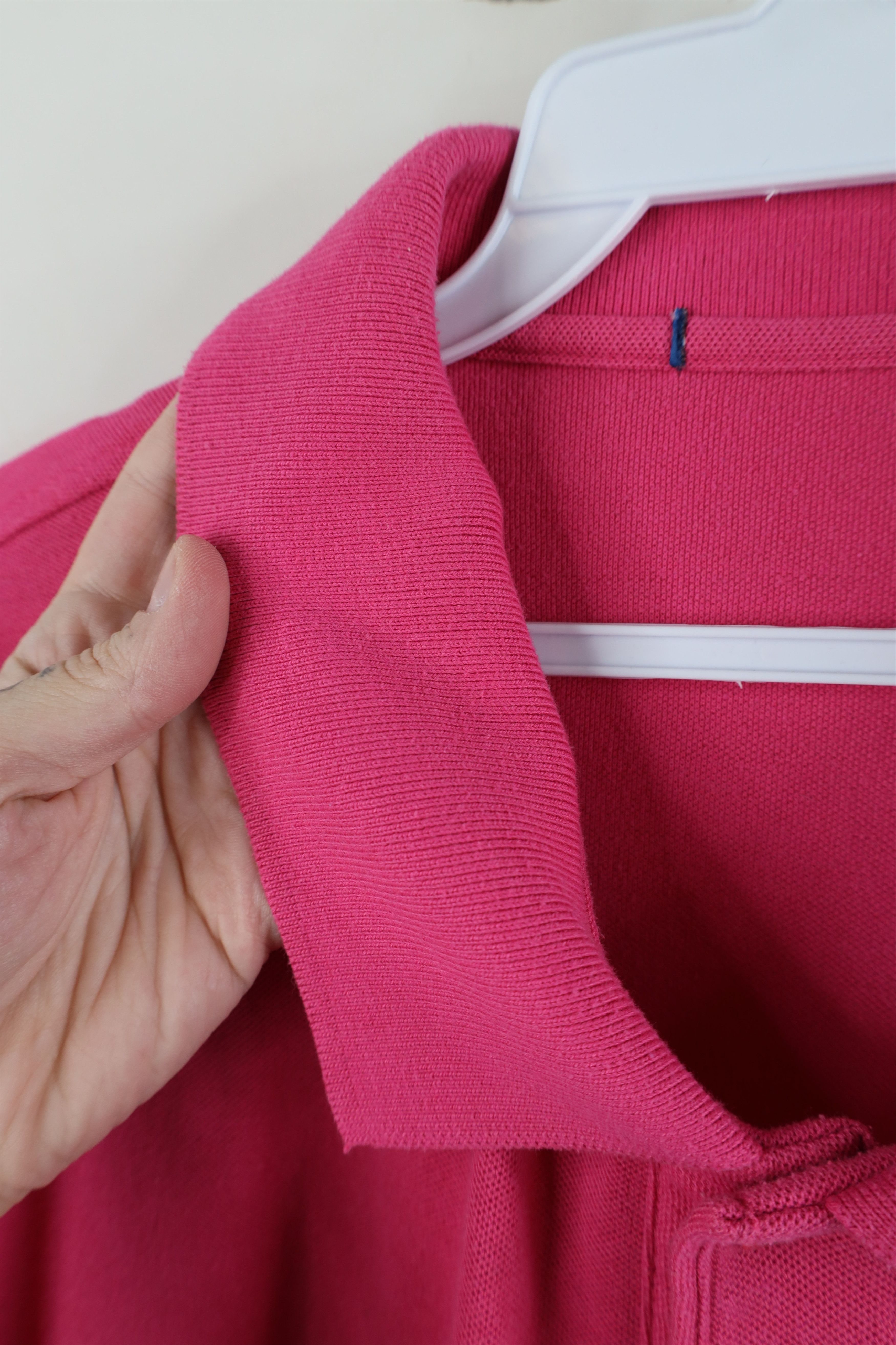 Vintage Vintage 90s Y2K Motors Car Collared Golf Polo Shirt Pink Size US XXL / EU 58 / 5 - 9 Thumbnail