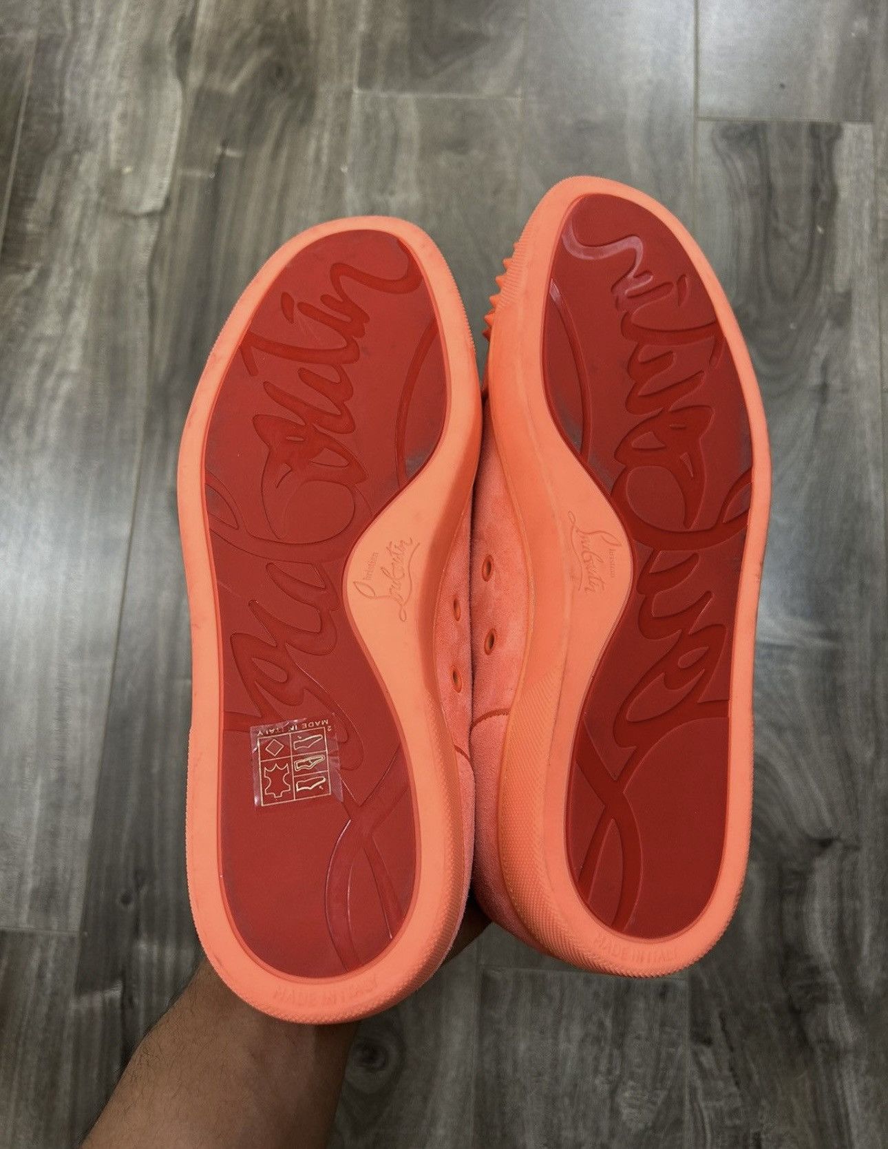 Christian Louboutin Christian Louboutin Louis Junior Spikes Low-Top Sneakers Size US 9 / EU 42 - 5 Thumbnail