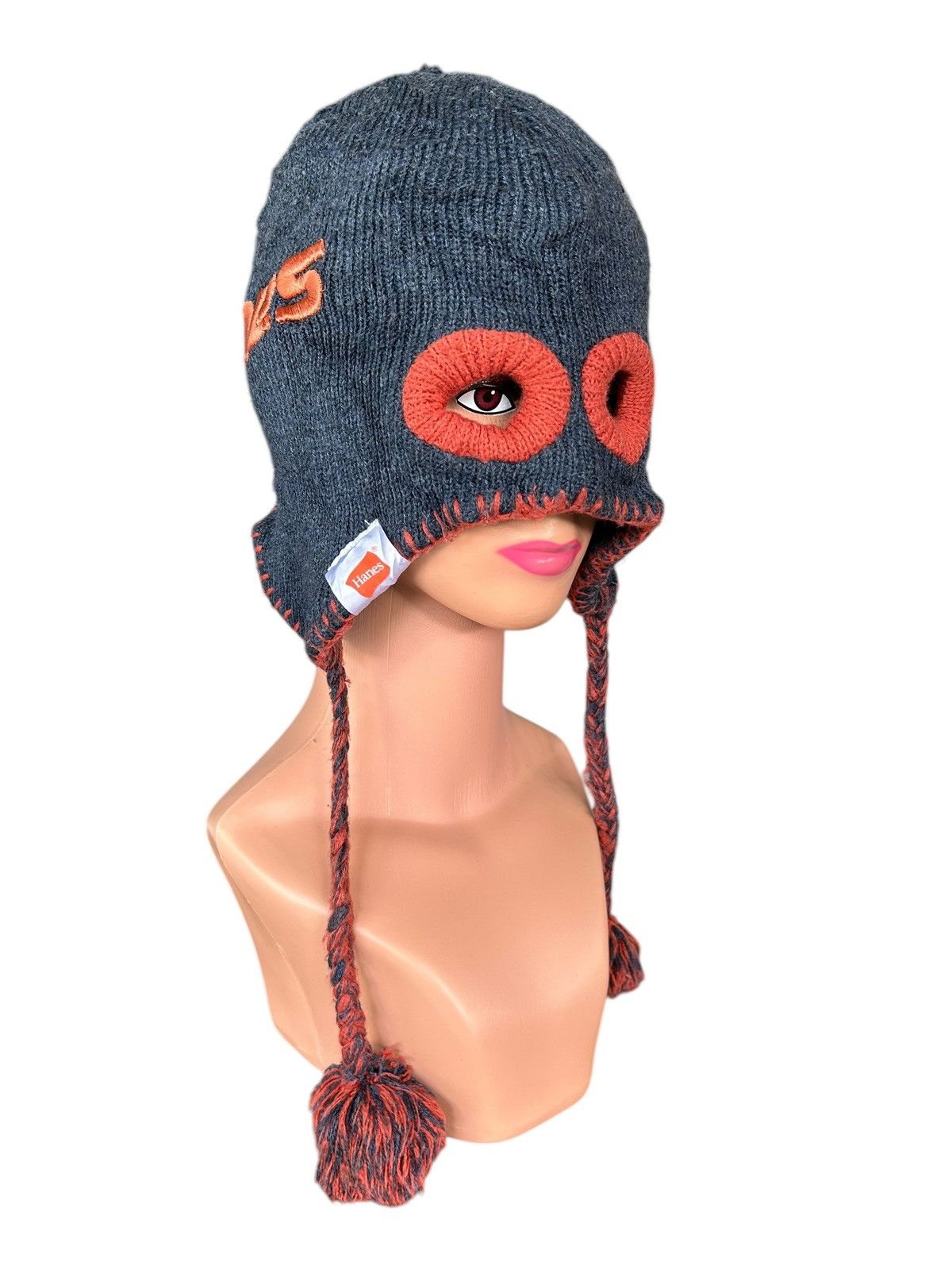 Japanese Brand × Kapital × Vintage Masked Beanie Hats Hanes Japanese Style Rare Size ONE SIZE - 2 Thumbnail
