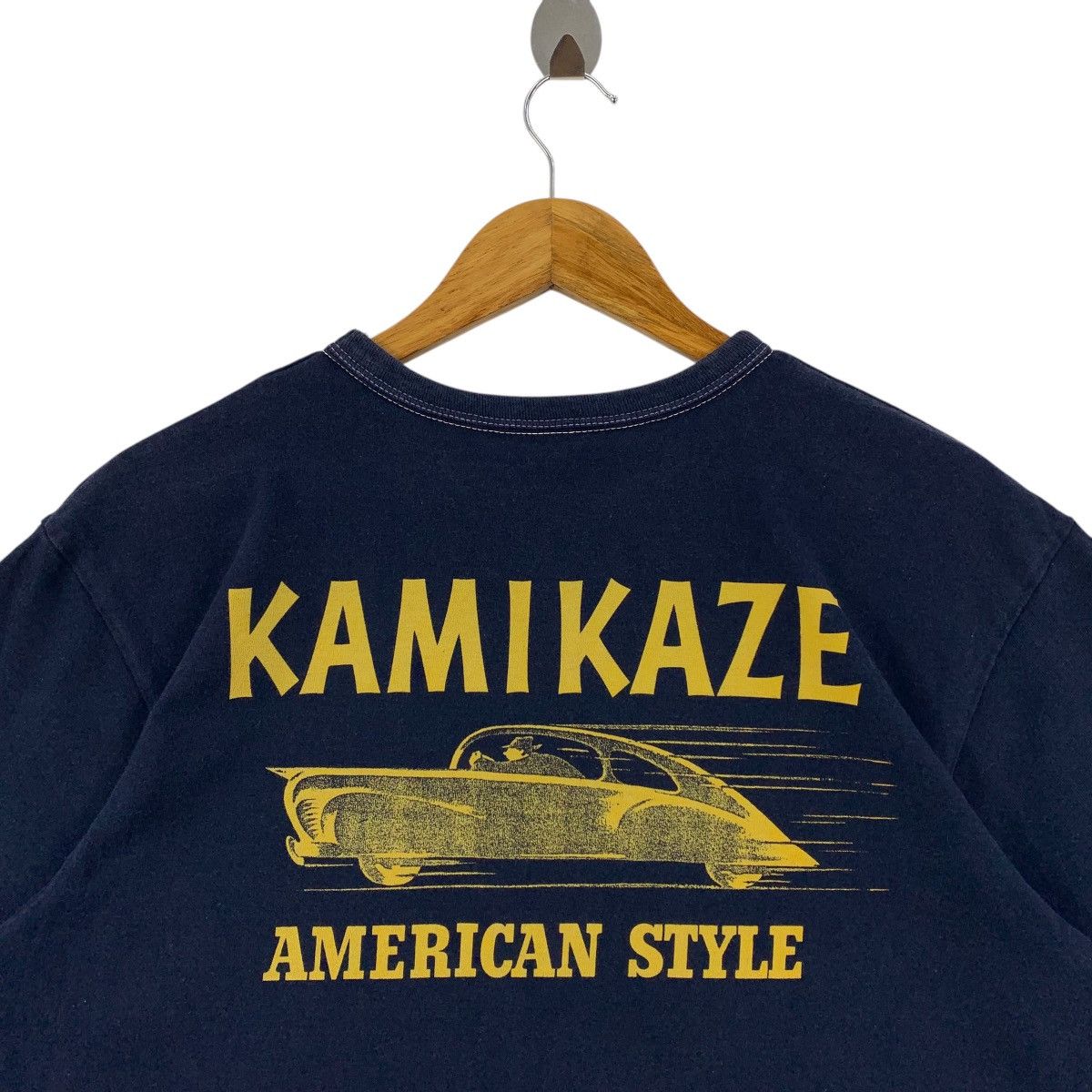 Japanese Brand × The Flat Head THE FLAT HEAD kamikaze american style back printed tee Size US M / EU 48-50 / 2 - 9 Thumbnail