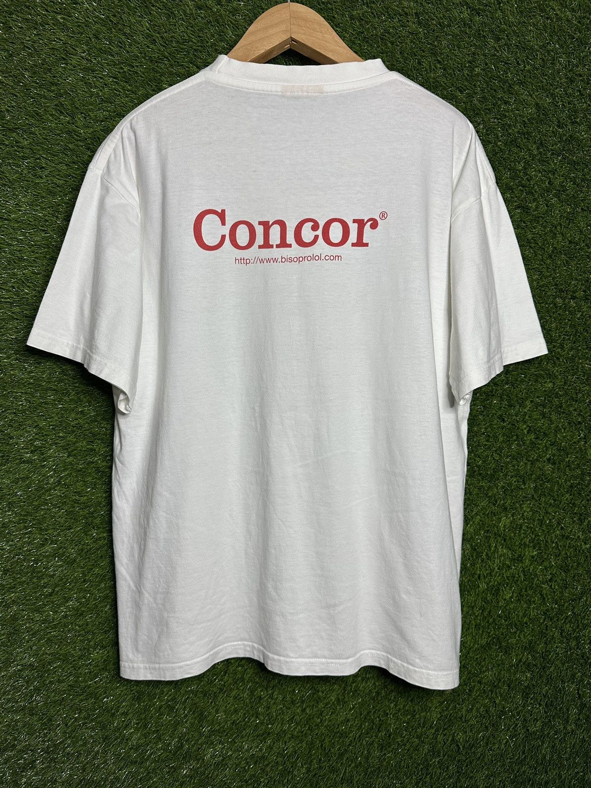 Vintage 🚨Vintage Mercks Concor Heart Breaker 90s Promo T-Shirt Size US XL / EU 56 / 4 - 2 Thumbnail