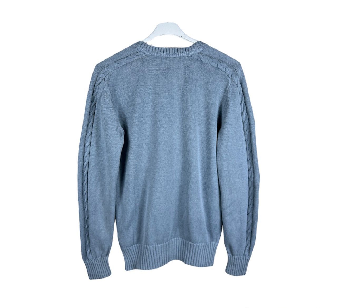 Lacoste Lacoste vintage washed cable knit sweater luxury old money Size US M / EU 48-50 / 2 - 2 Thumbnail