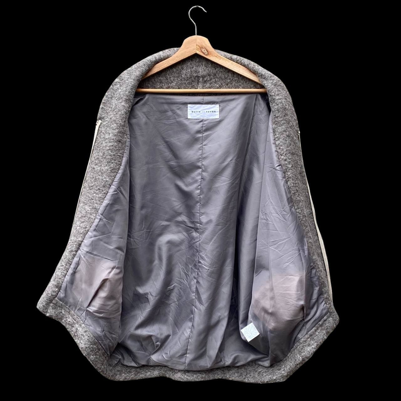 Japanese Brand MOHAIR BULLE DE SAVON JAPAN TORTOISE BAGGY JACKET Size M / US 6-8 / IT 42-44 - 10 Thumbnail