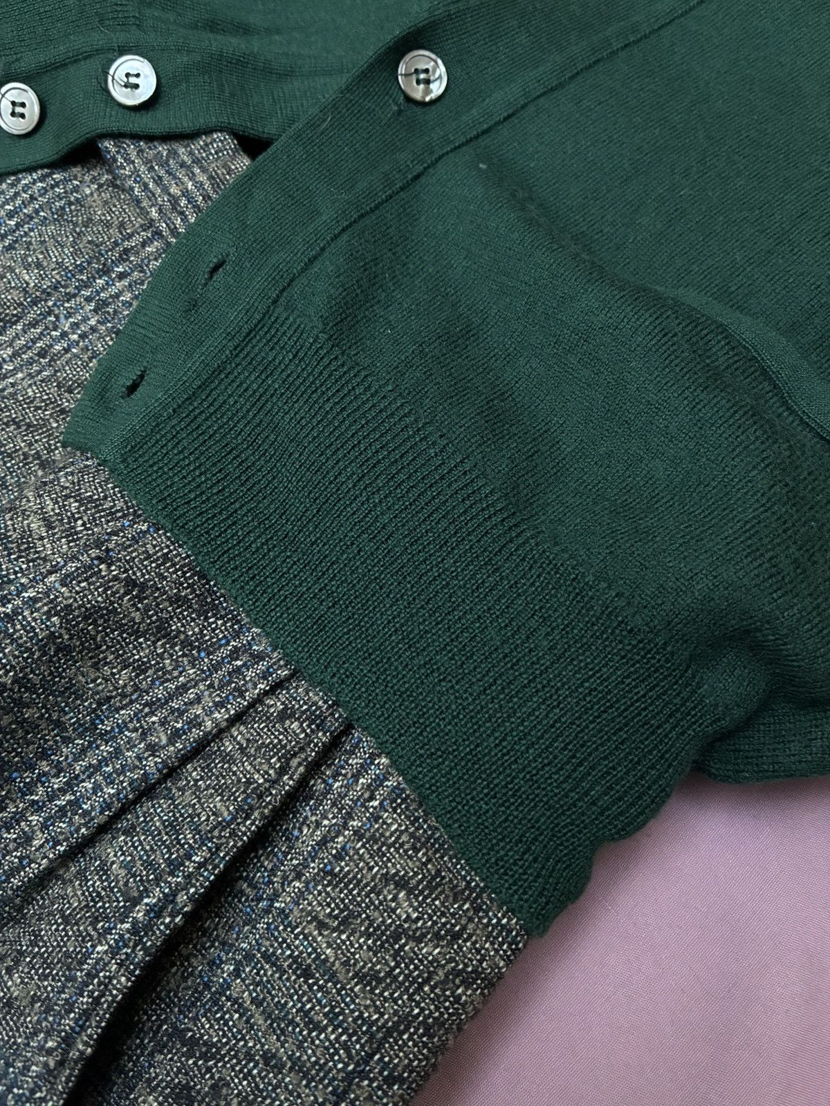Gran Sasso Gran sasso pure wool dark pine green cardigan Size US S / EU 44-46 / 1 - 12 Thumbnail