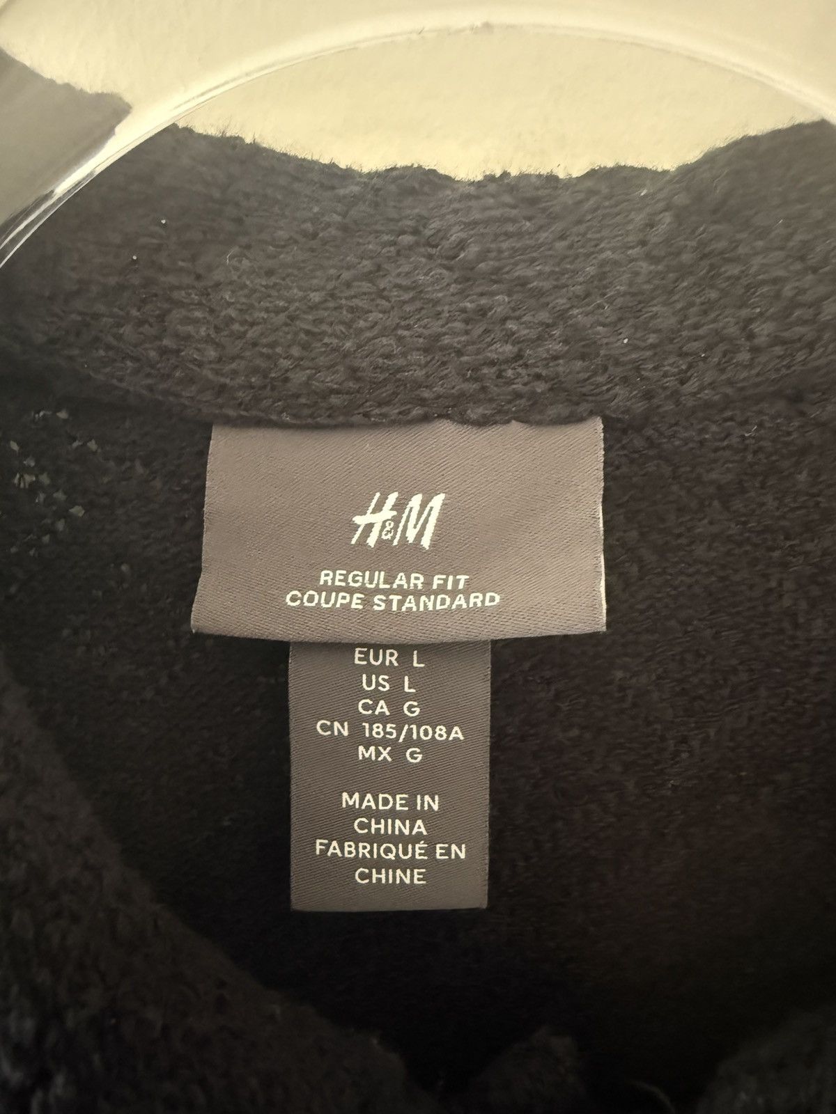 H&M H&M Black Crochet Button-Up Shirt Size US L / EU 52-54 / 3 - 4 Thumbnail
