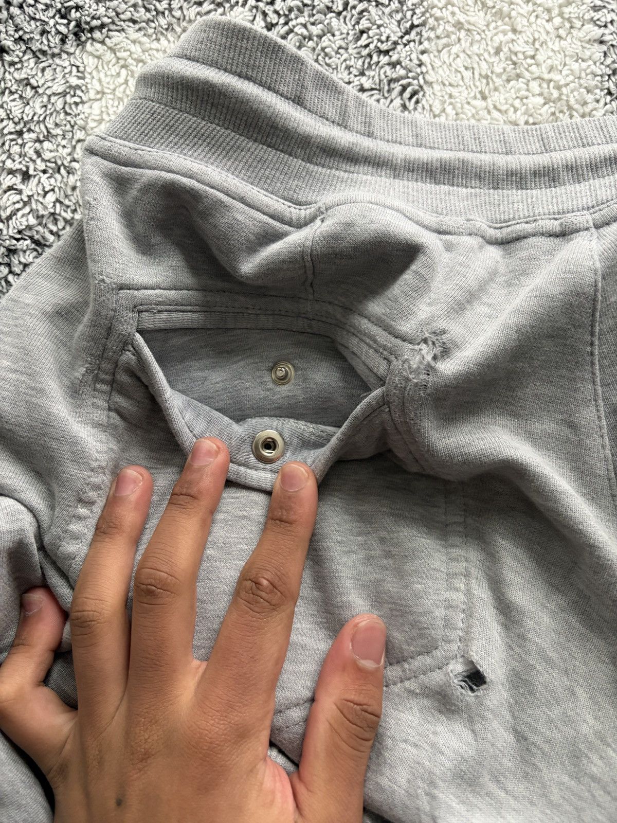 Brunello Cucinelli Brunello cucinelli Gray Sweatpants Size US 31 - 4 Thumbnail