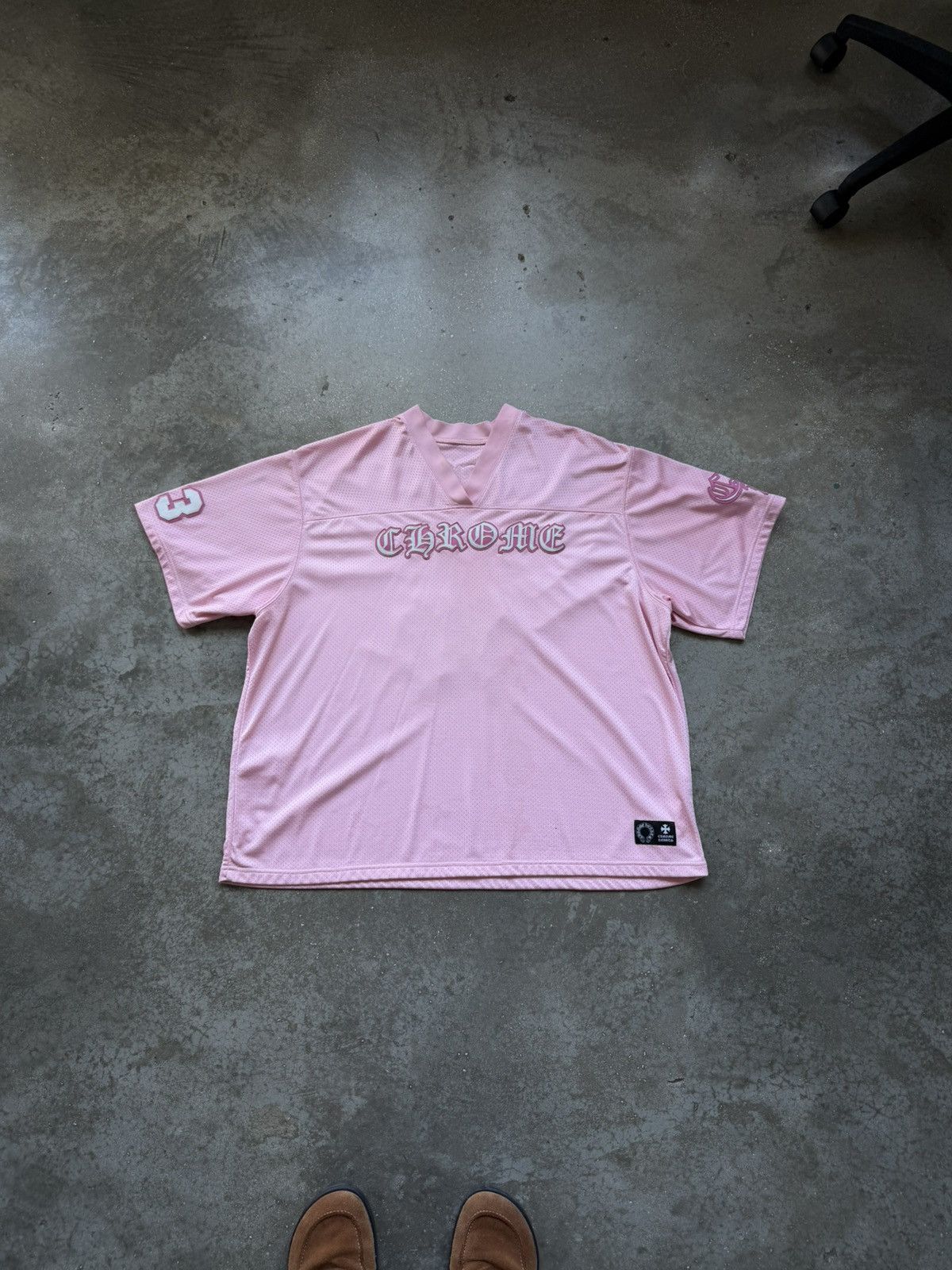 Chrome Hearts Chrome Hearts 1 of 1 Mesh Jersey Size US XXL / EU 58 / 5 - 4 Thumbnail
