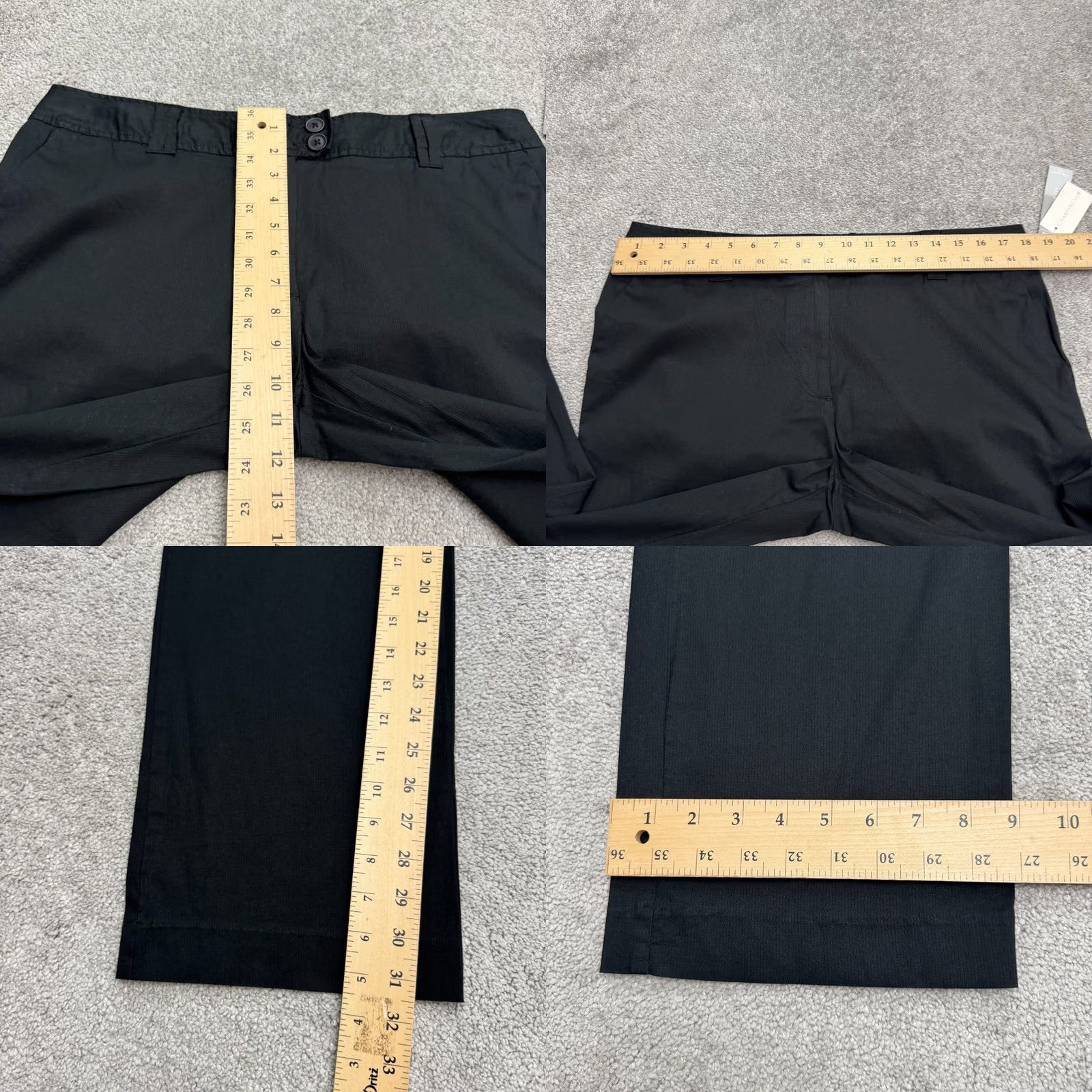 Charter Club Charter Club Black Dress Pants Womens 12 Straight Leg Vintage No Size 34" / US 12 / IT 48 - 9 Thumbnail