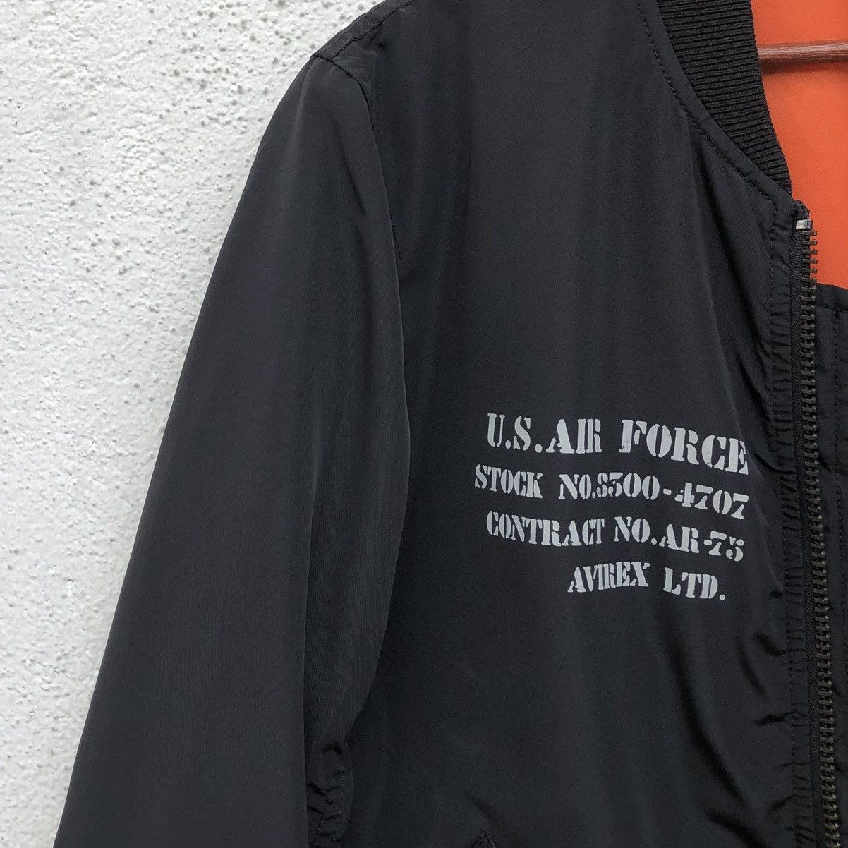 Avirex Avirex U.S.Air Force USAF Ma-1 Flight Bomber Jacket Size US M / EU 48-50 / 2 - 6 Thumbnail