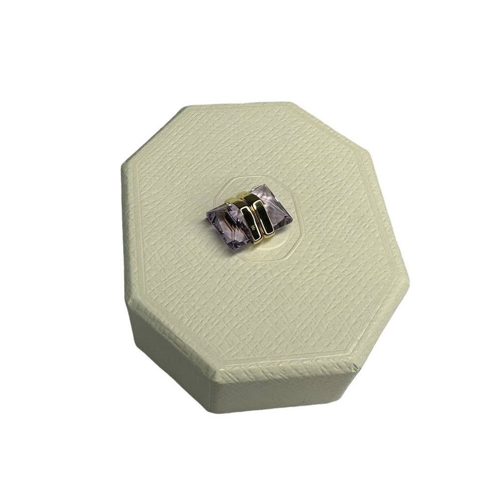 Swarovski Swarovski Lucent Ear Cuff Single, Magnetic, Purple, Size ONE SIZE - 3 Thumbnail