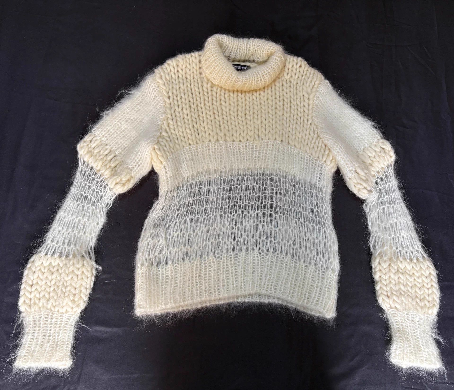Undercover Undercover Patchwork Knit Sweater Stretchy Size M / US 6-8 / IT 42-44 - 6 Thumbnail