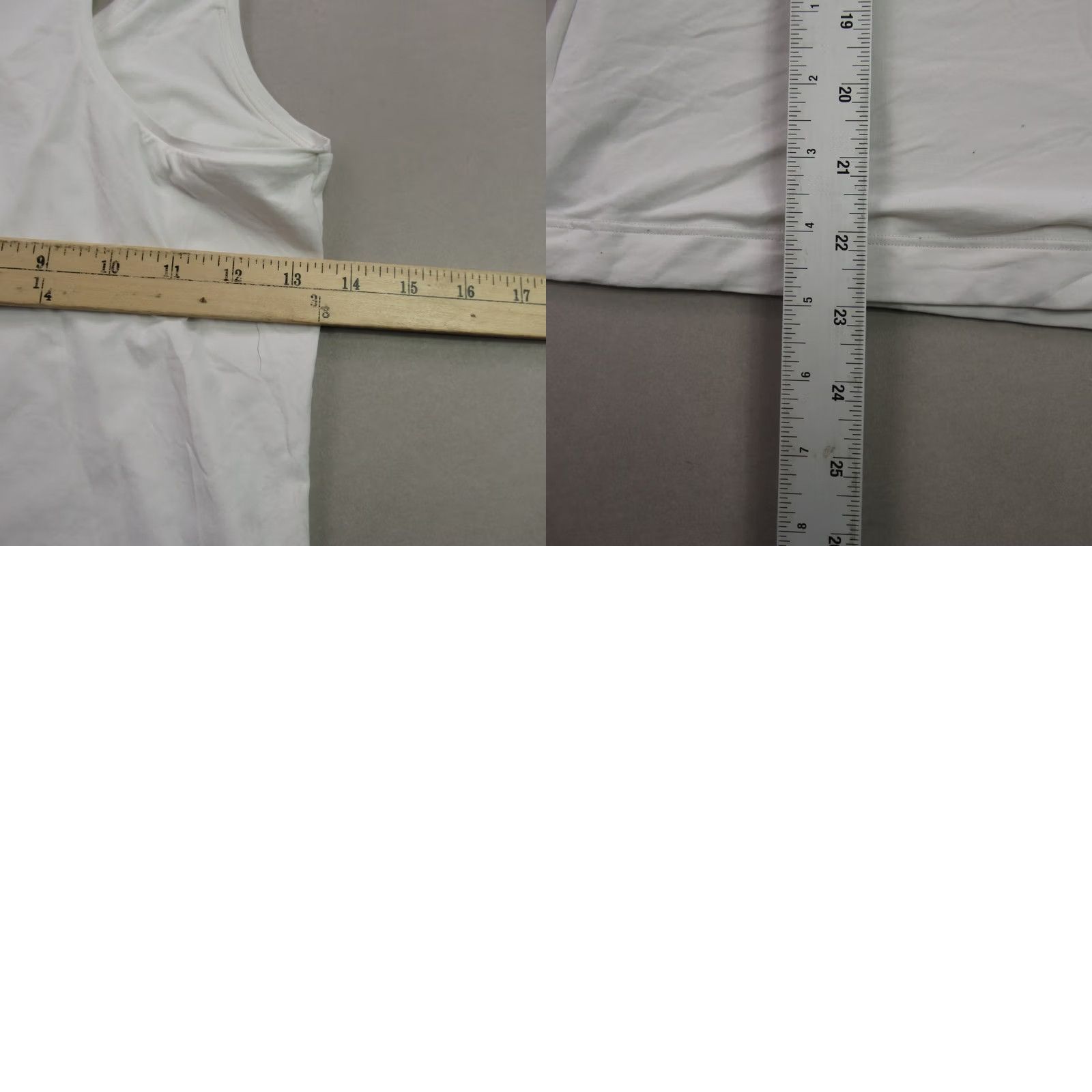 Spanx Spanx Shirt Large Sleeveless Activewear White Crew Neck Lightweight Womens Size L / US 10 / IT 46 - 8 Thumbnail
