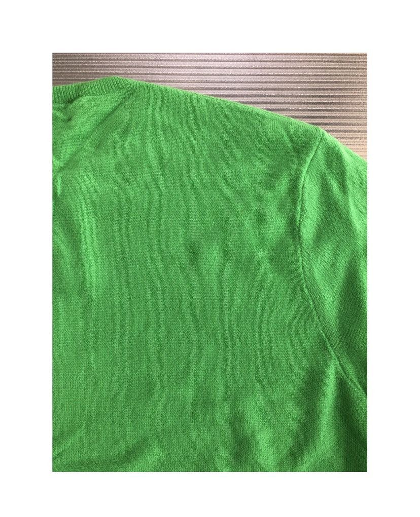 Ralph Lauren Purple Label RLPL 🇮🇹 Kelly green dual ponies cashmere crew XL NEW Size US XL / EU 56 / 4 - 16 Thumbnail
