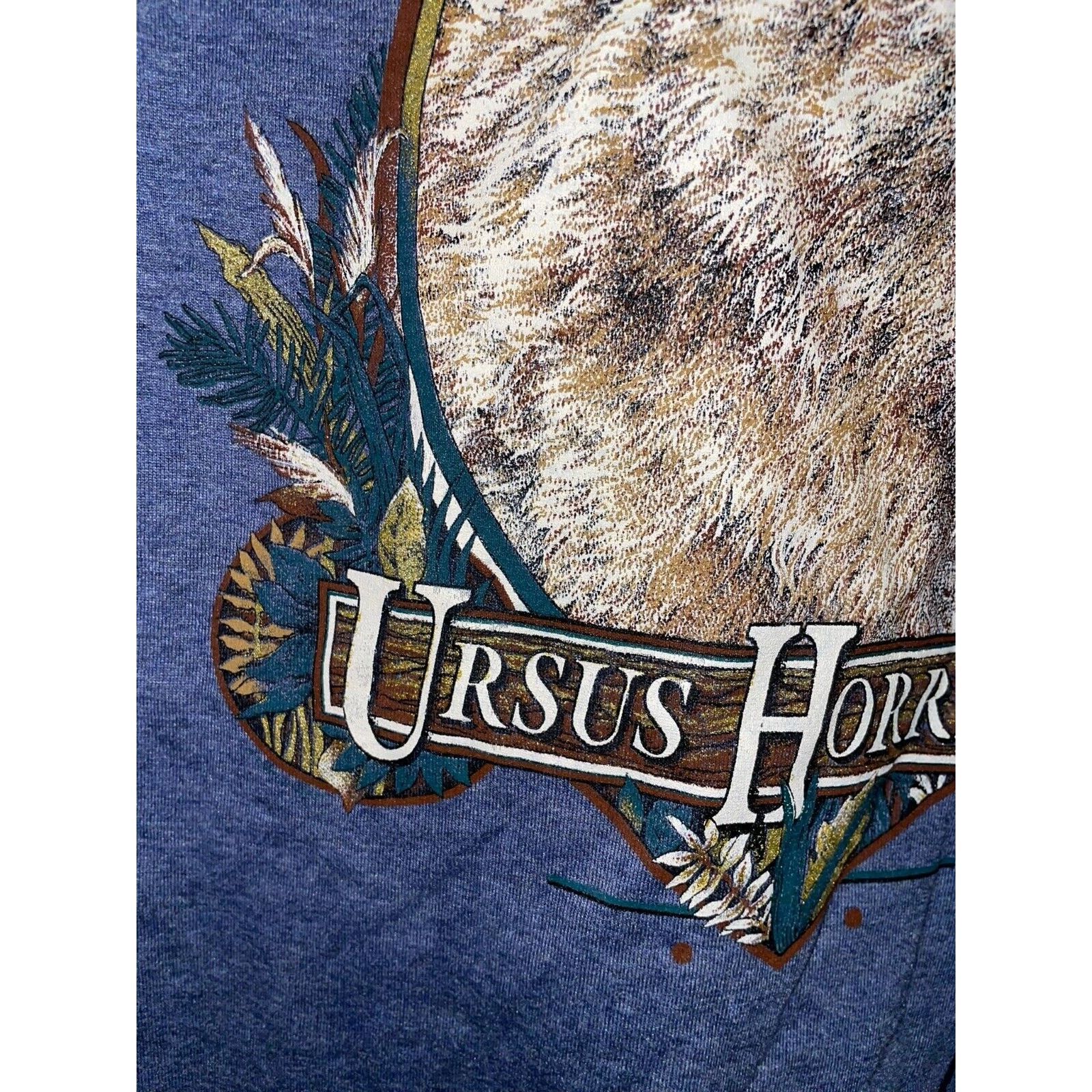 Jerzees Vintage Grizzly Bear Shirt Country Ursus Horribilis 90s Tee Size US L / EU 52-54 / 3 - 6 Thumbnail