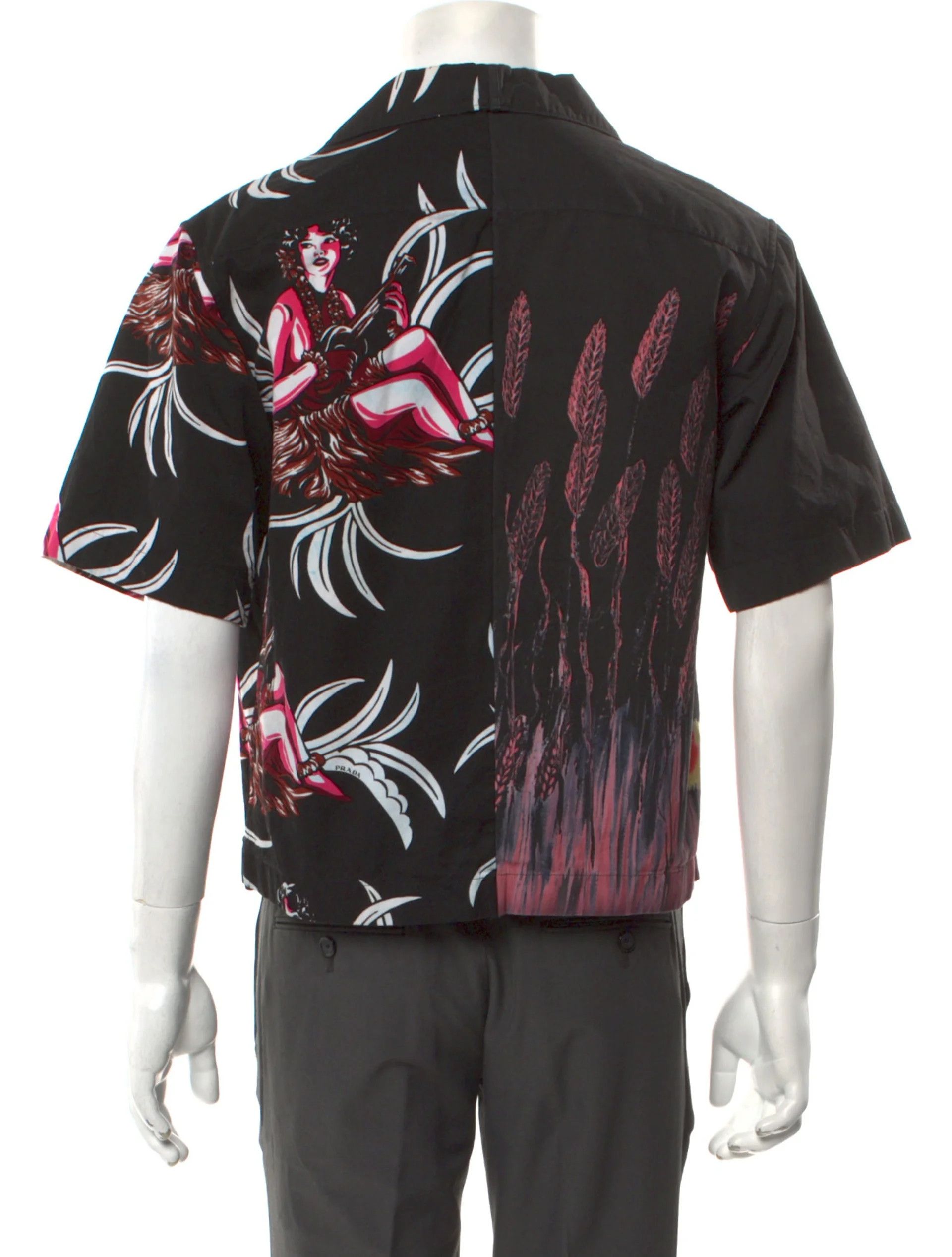 Prada Prada 2018 Printed Shirt Size US XS / EU 42 / 0 - 2 Thumbnail