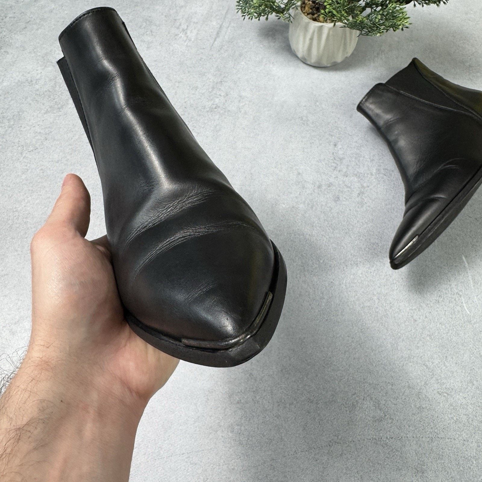 Acne Studios Acne Studios Ankle Boots Leather Chelsea Size 36 Black US 6 Size US 6 / IT 36 - 6 Thumbnail