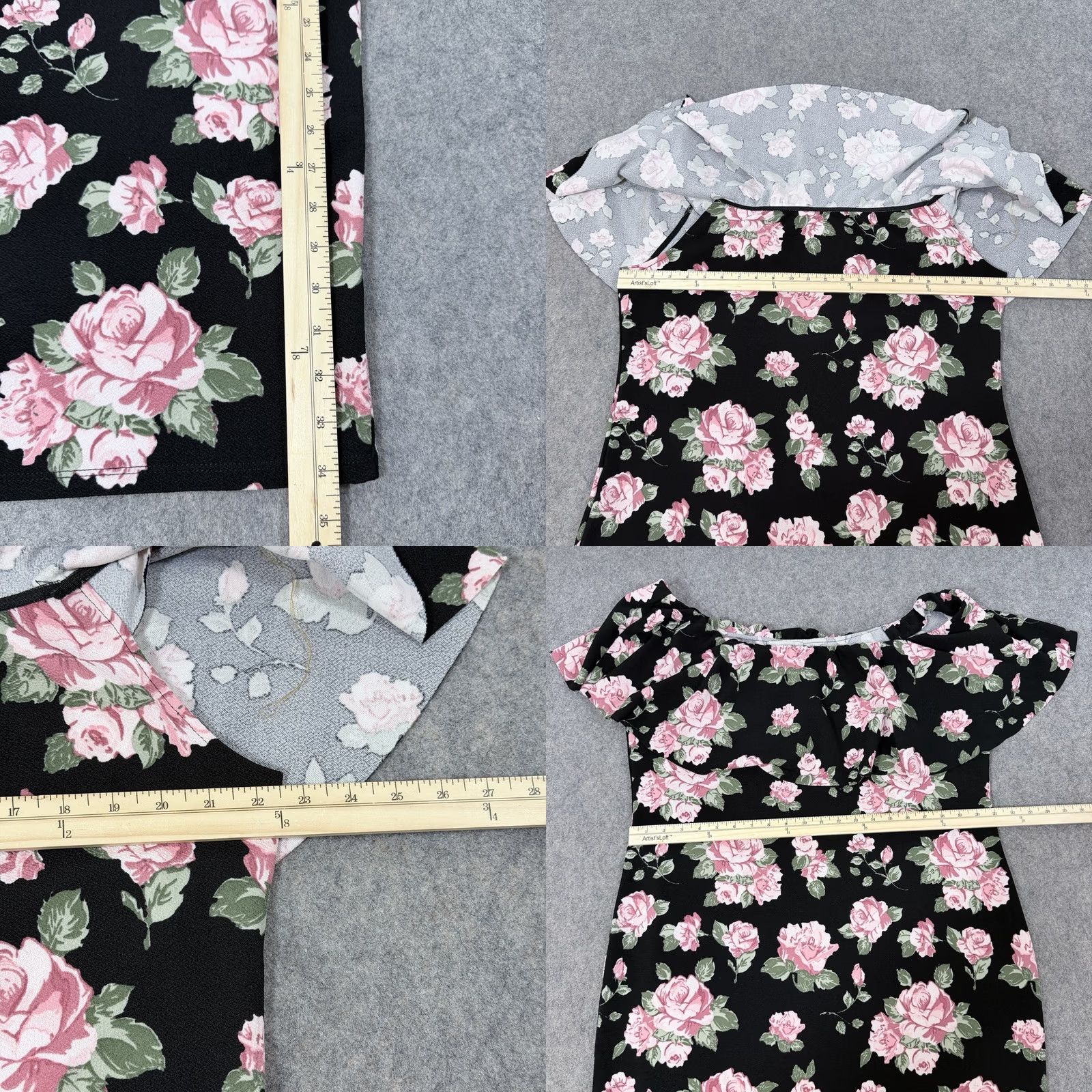Almost Famous Almost Famous Floral Pullover Dress Women's Size 3X Multicolors Size XXL / US 16-18 / IT 52-54 - 8 Thumbnail