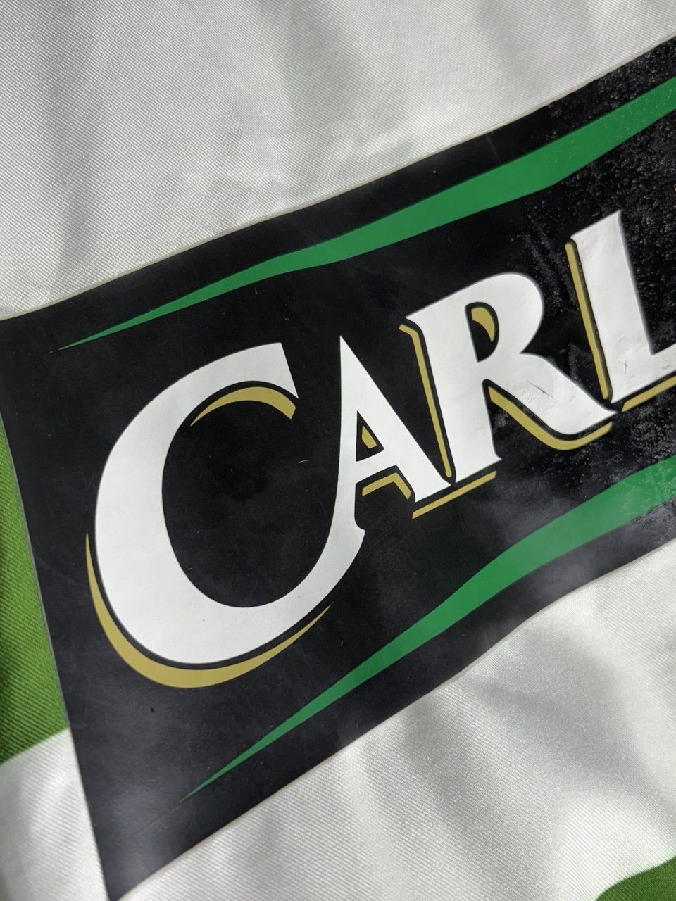 Nike 2009 Vintage Nike Celtic Soccer Jersey Carling Scottish Size US XL / EU 56 / 4 - 6 Thumbnail