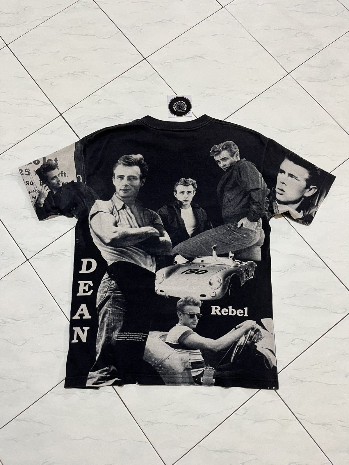 Vintage 🔥 Vintage James Dean All Of Print Tee Size US M / EU 48-50 / 2 - 6 Thumbnail