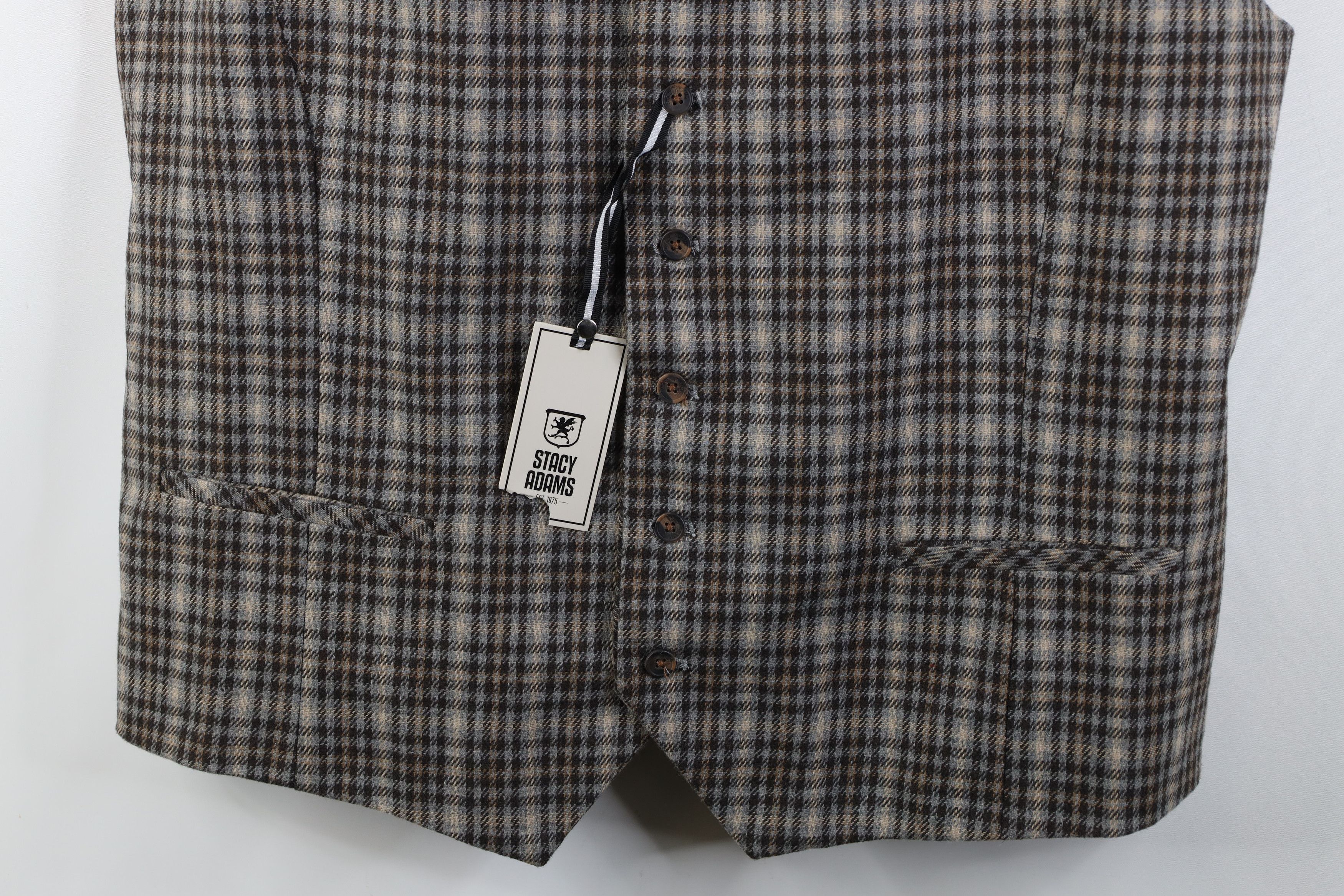 Vintage Deadstock Vintage Y2K Streetwear Back Suit Vest Jacket Size US XXL / EU 58 / 5 - 3 Thumbnail