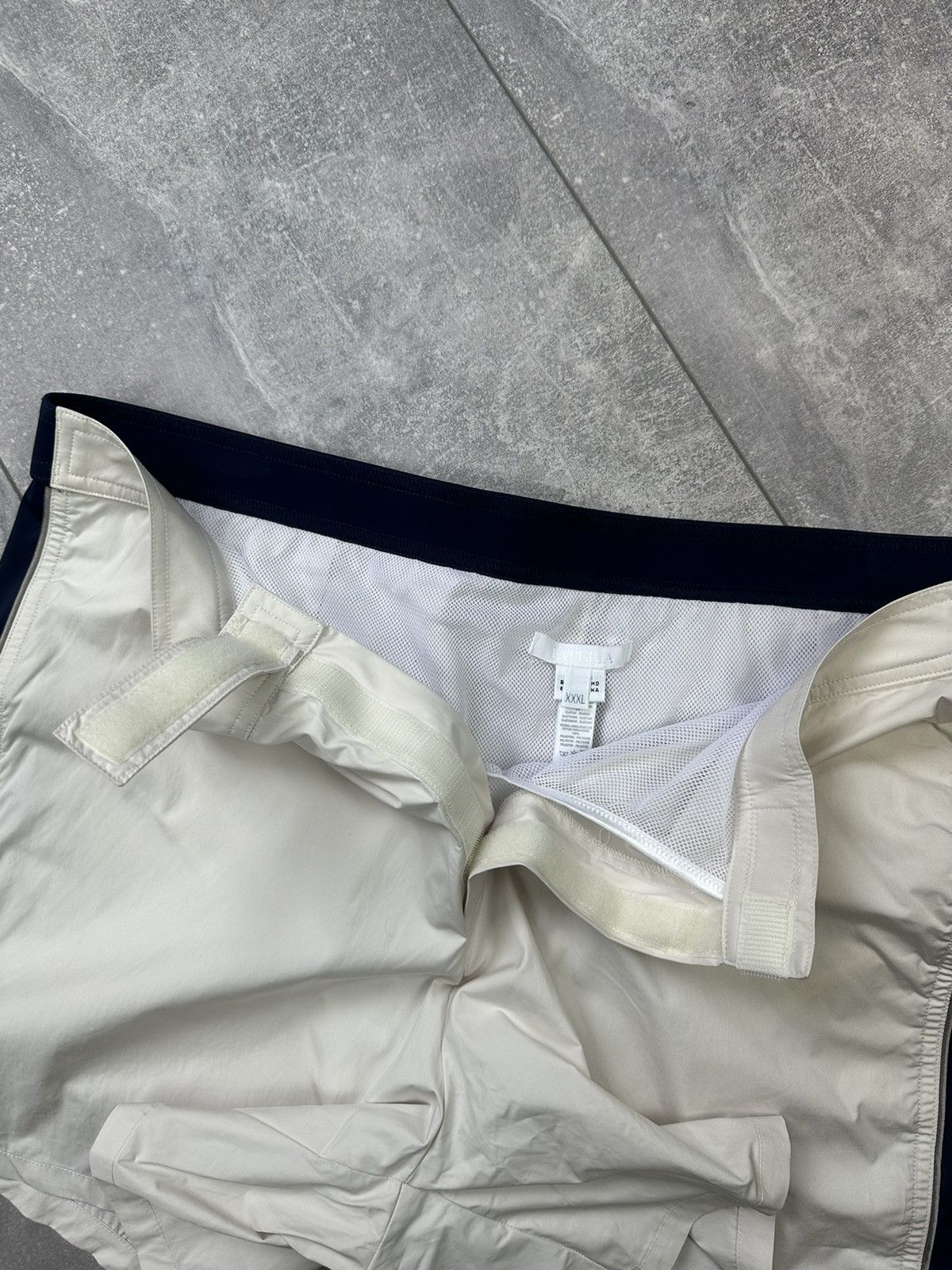 Vintage Vintage Luxury La Perla White/Blue Shorts xxxl Size US 40 / EU 56 - 7 Thumbnail