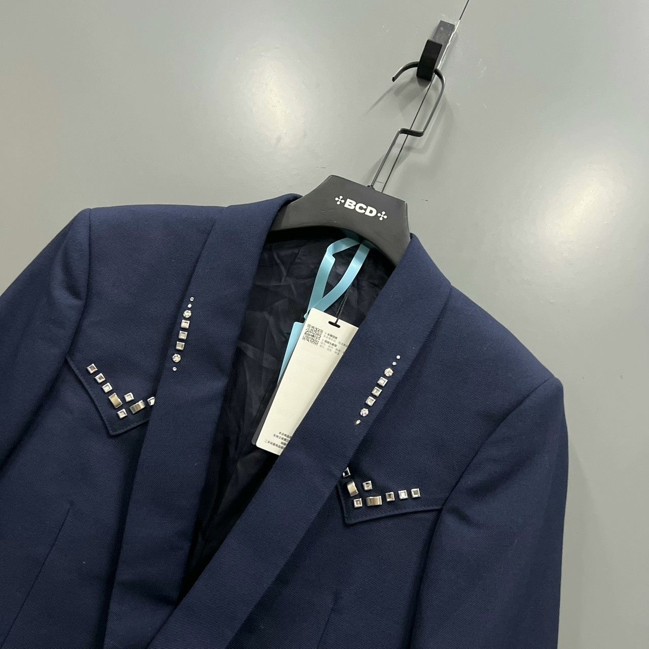 Gucci Gucci 23 Crystal Embroidered Wool Twill Jacket Size US S / EU 44-46 / 1 - 2 Thumbnail