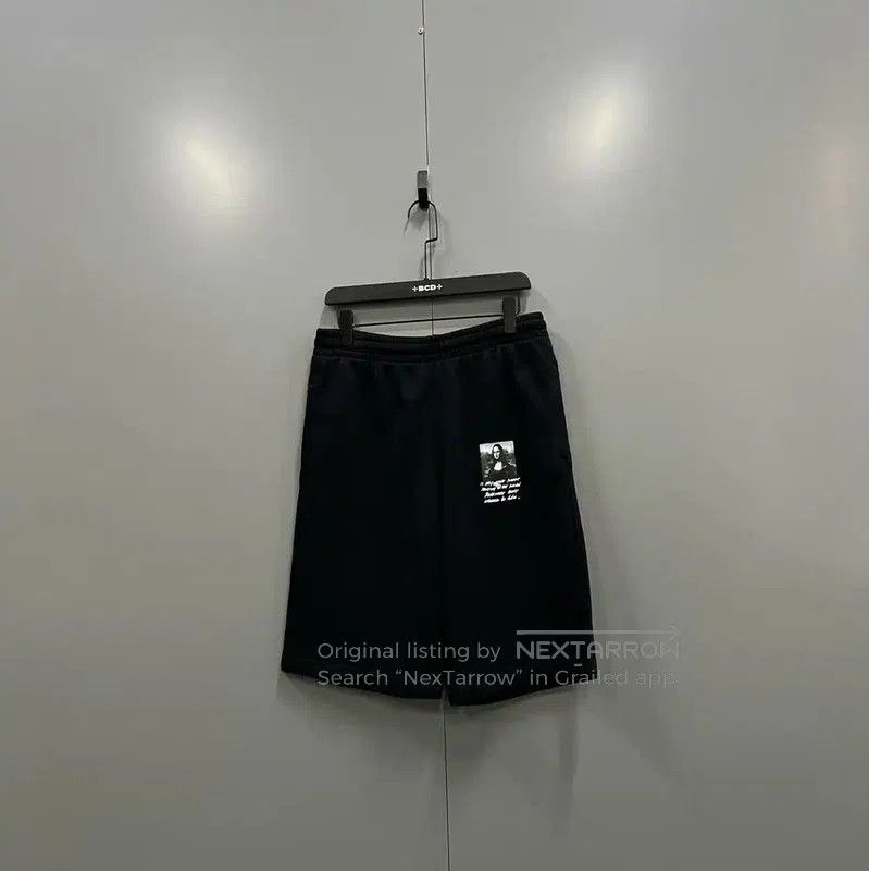Off-White Off-White Black Cotton Men's Shorts . Size US 32 / EU 48 - 1 Thumbnail