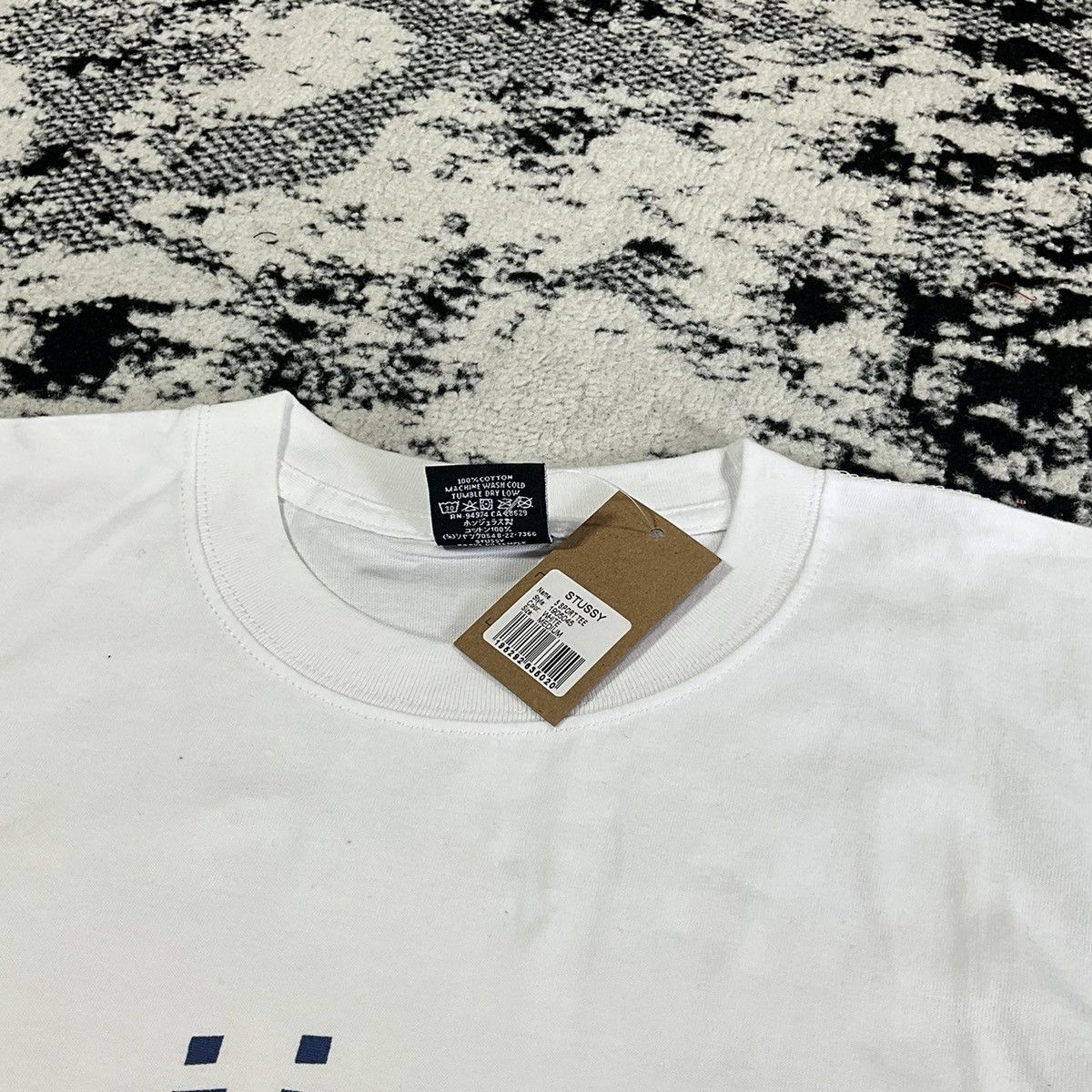 Other STUSSY 5 SPORT TEE WHITE - M Size US M / EU 48-50 / 2 - 5 Thumbnail