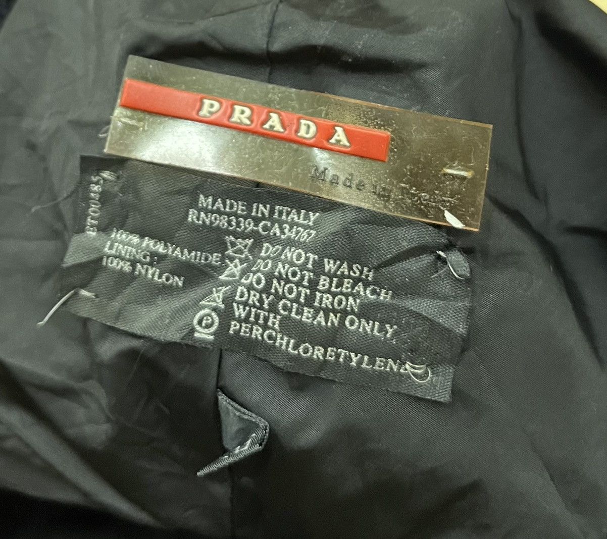 Prada Rare🔥PRADA Nylon Made in Italy Snapback Size ONE SIZE - 15 Thumbnail
