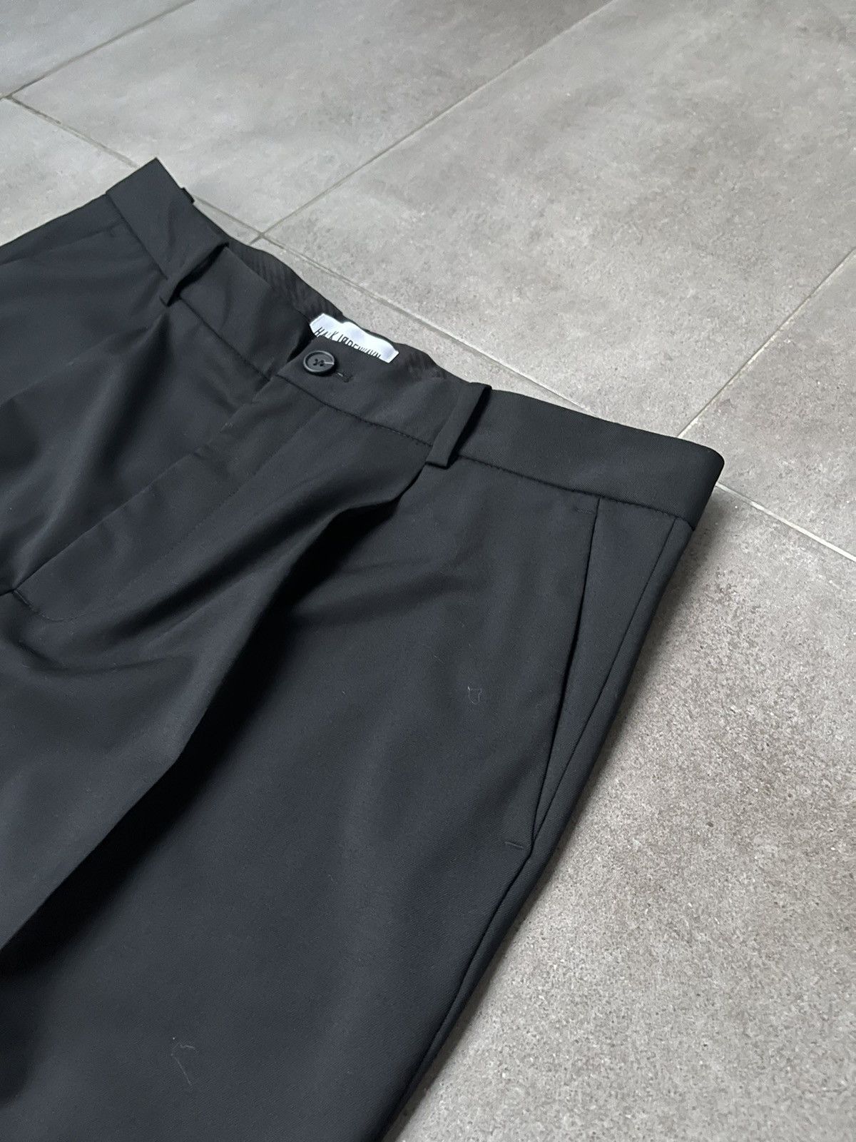 Han Kjobenhavn !DS! AW22 Han Kjobenhavn Boxy Suit Black Trousers Size US 30 / EU 46 - 17 Thumbnail