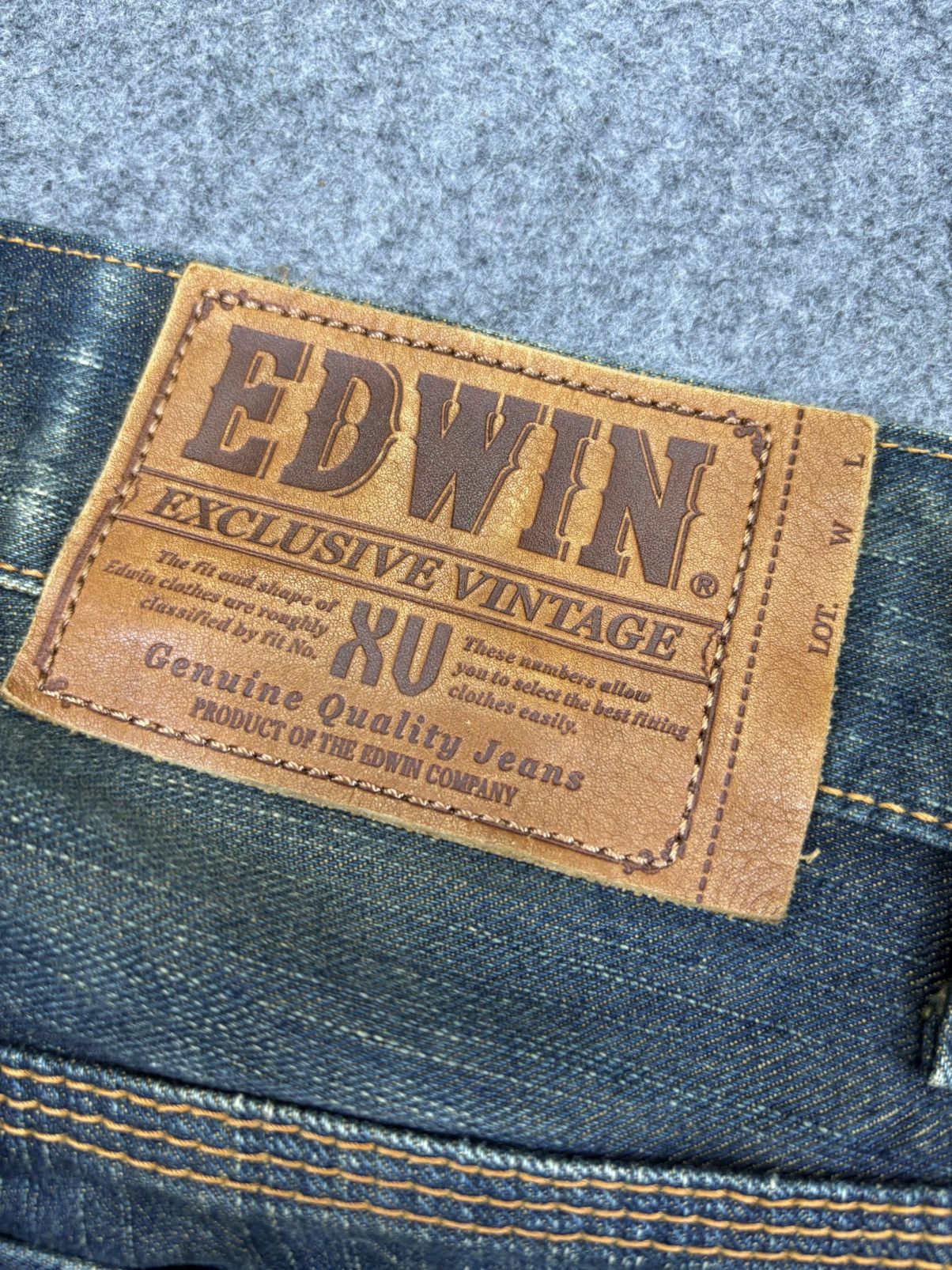 Edwin 💥Rust Wash💥Sick Edwin Crazy Style Rush Mudwash Denim F920 Size US 30 / EU 46 - 12 Thumbnail