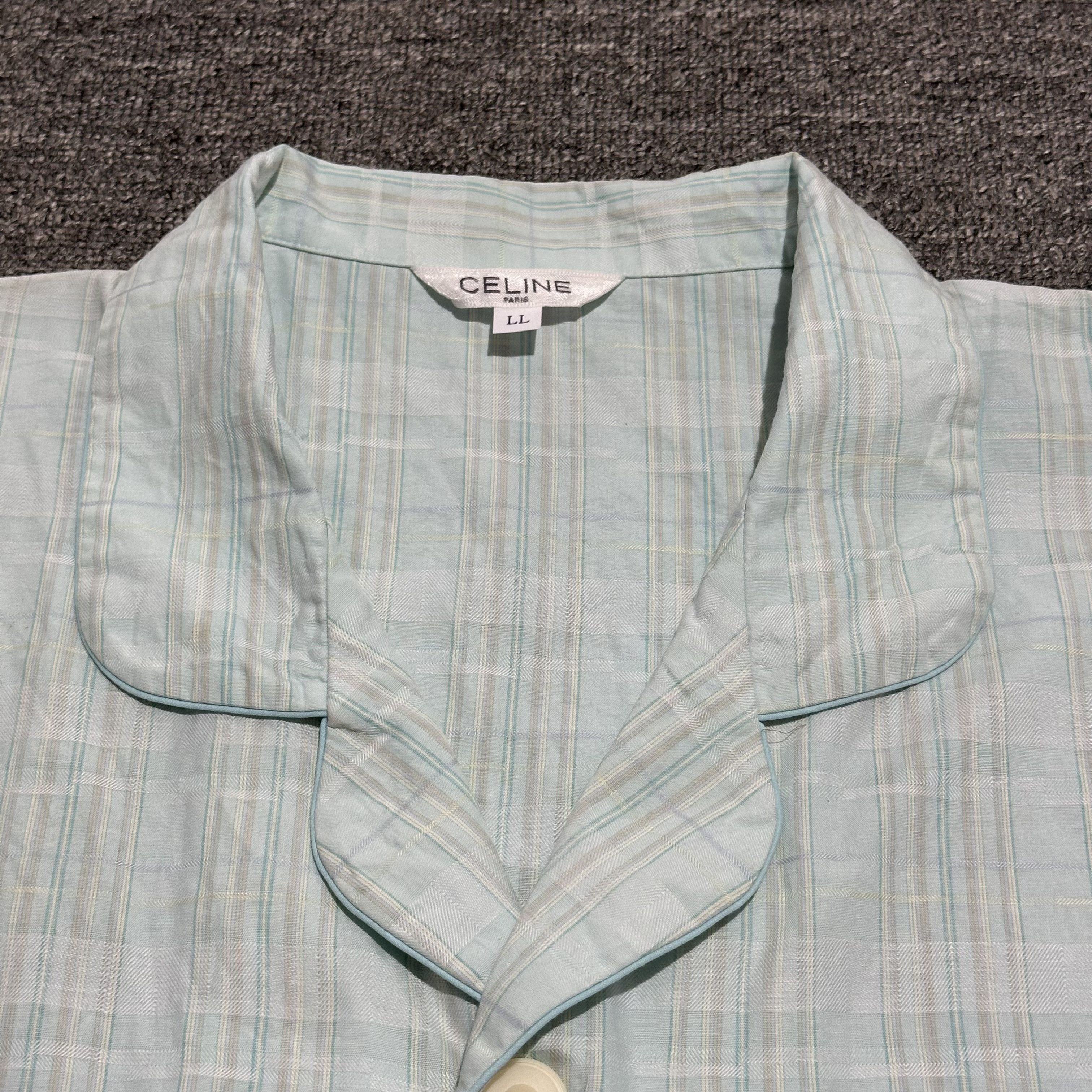Celine Celine Button Ups Shirts Size US XL / EU 56 / 4 - 4 Thumbnail