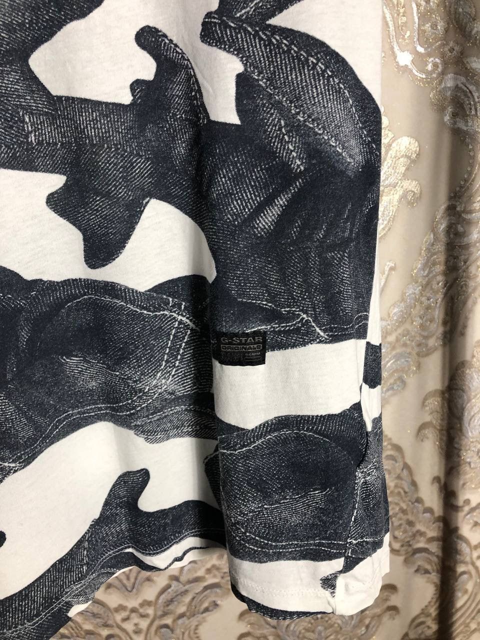 G-Star × Vintage VERY RARE G STAR RAW SHARKS DESIGNER T-SHIRT JAPAN STYLE Y2K Size US M / EU 48-50 / 2 - 4 Thumbnail